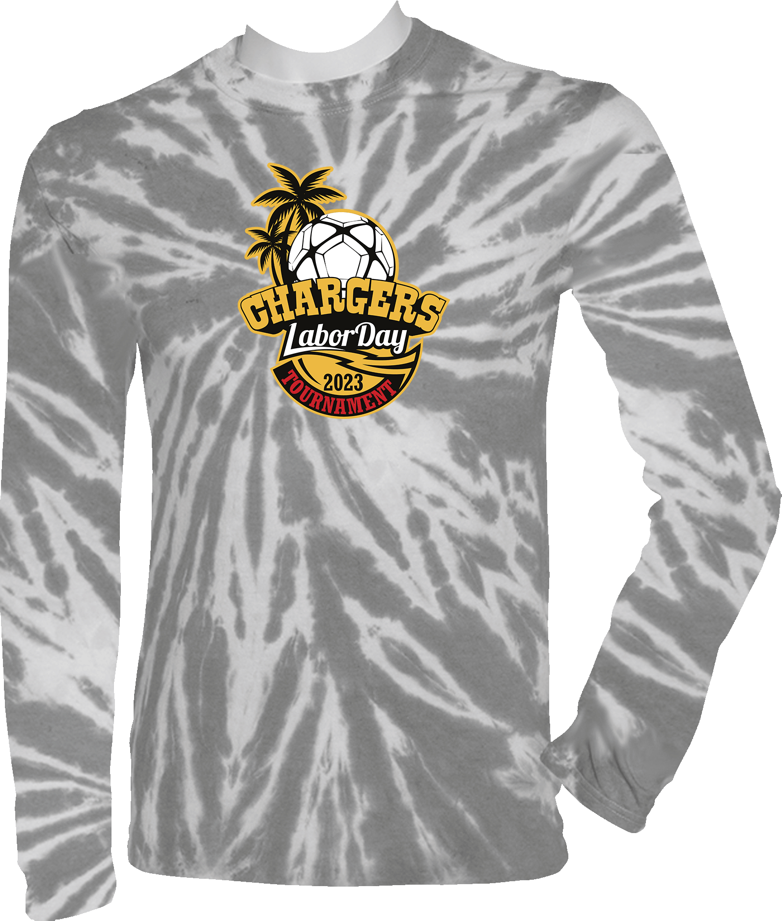 Tie-Dye Long Sleeves - 2023 Chargers Labor Day Tournament