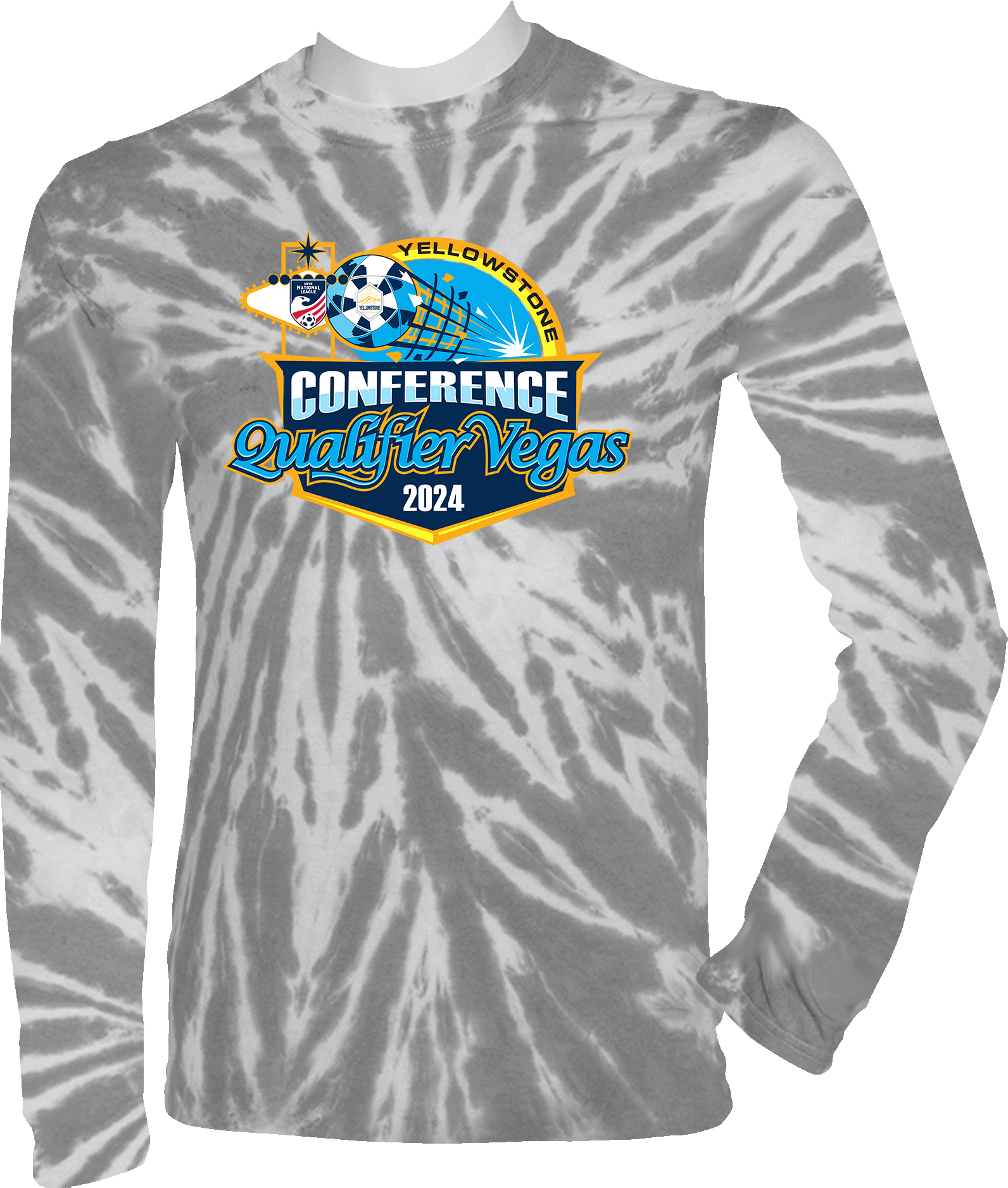 Tie-Dye Long Sleeves - 2024 Yellowstone Conference Qualifier Vegas