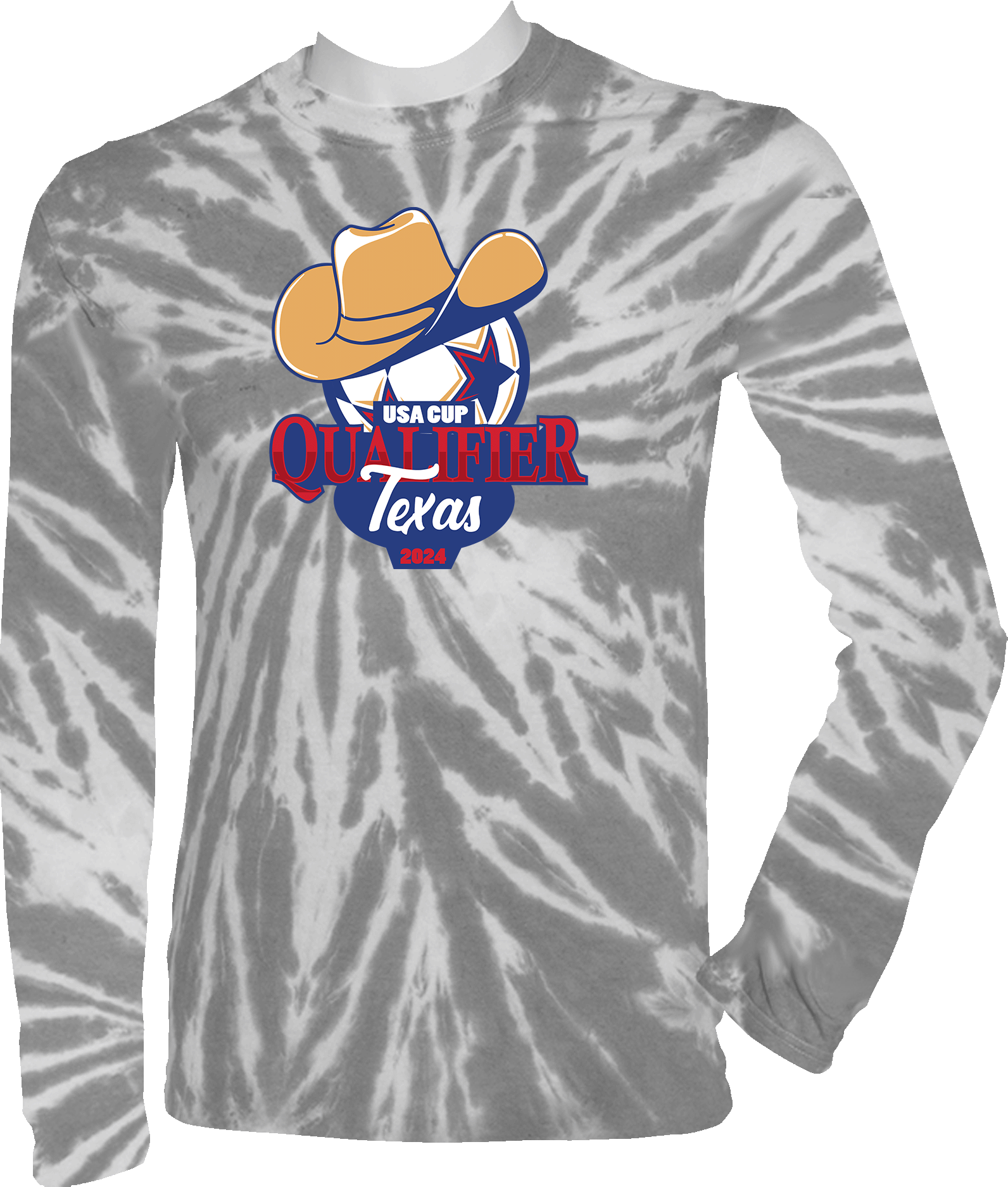 Tie-Dye Long Sleeves - 2024 USA CUP Qualifier Texas