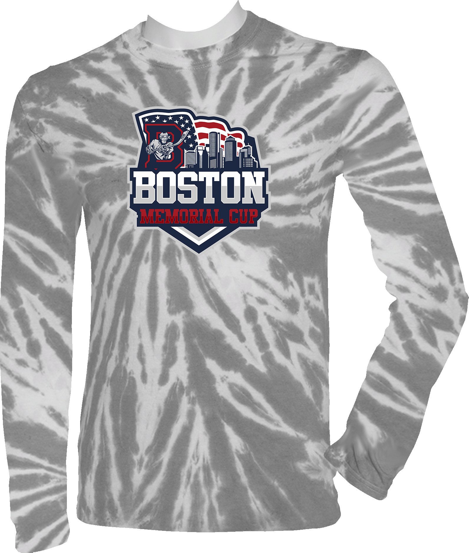TIE-DYE LONG SLEEVES - 2023 Boston Memorial Cup