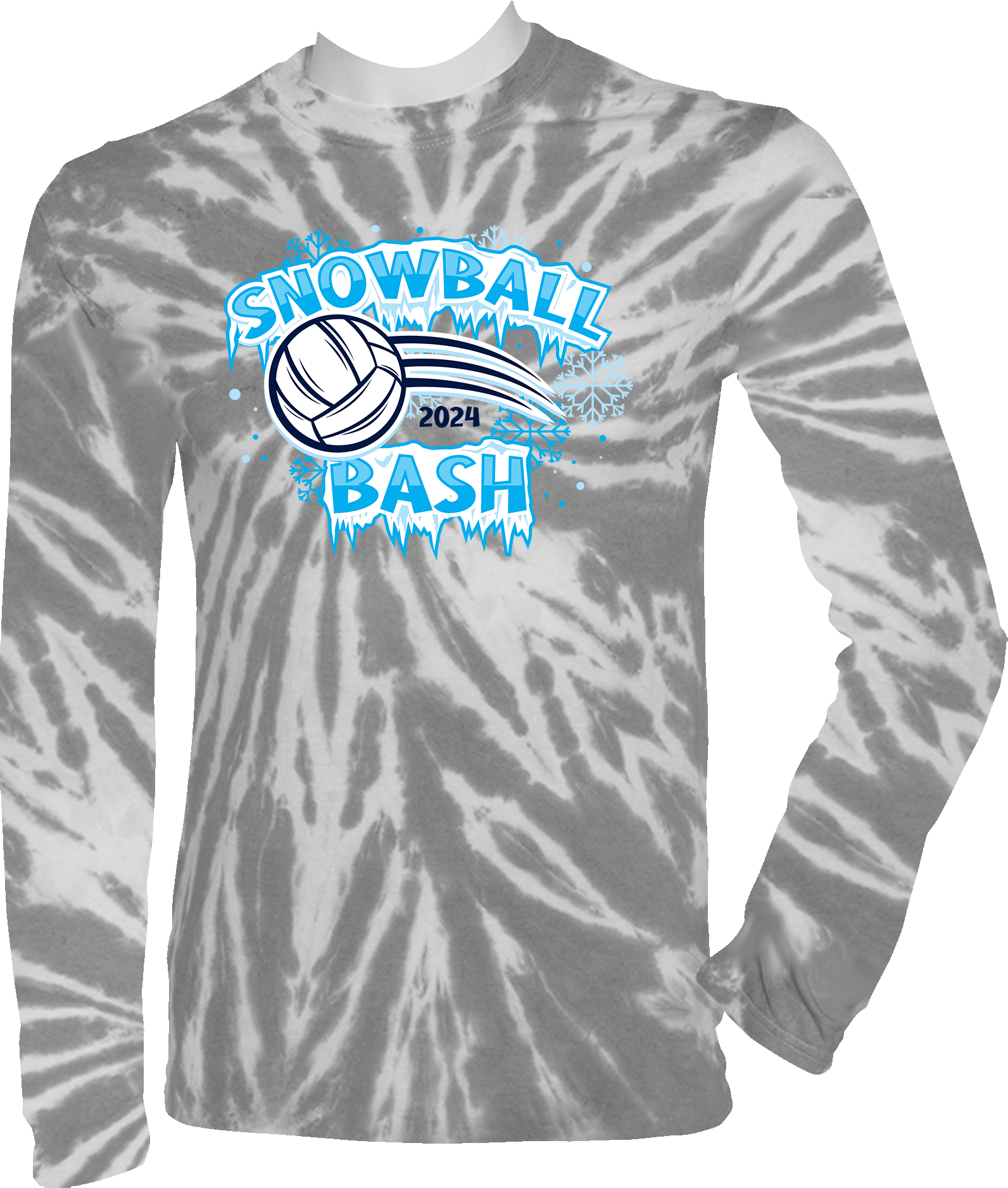 Tie-Dye Long Sleeves - 2024 Snowball Bash