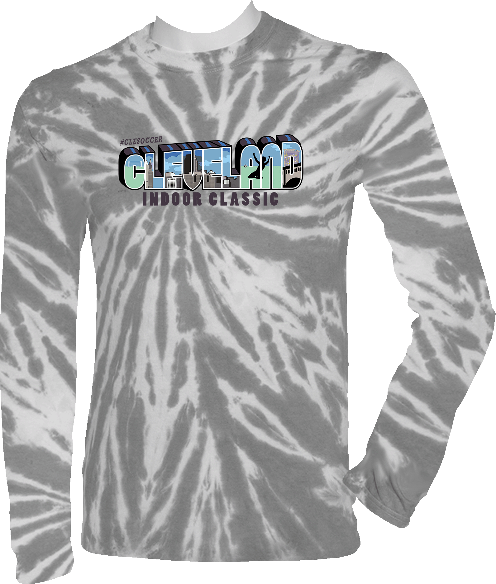 Tie-Dye Long Sleeves - 2024 Cleveland Indoor Classic