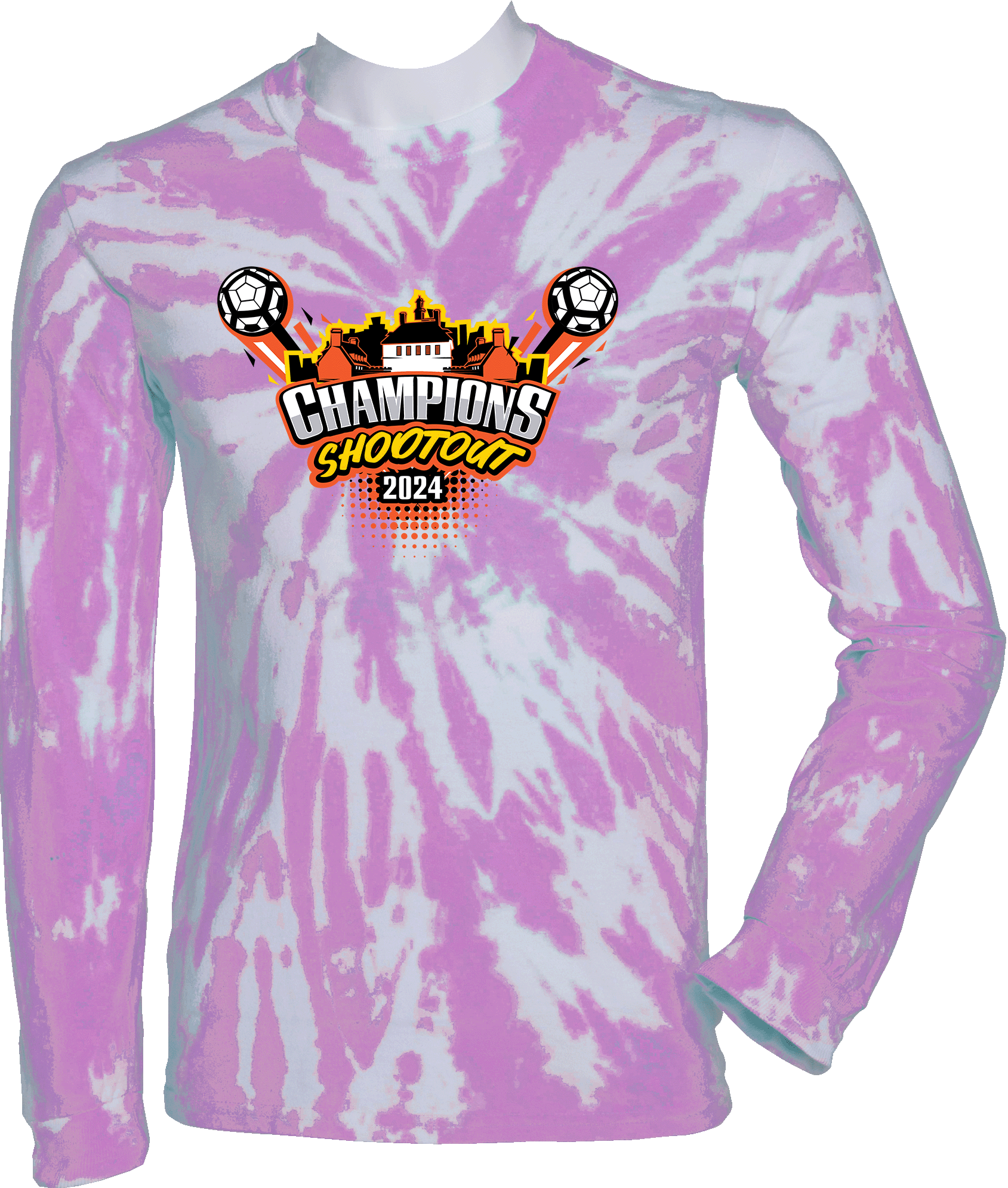 Tie-Dye Long Sleeves - 2024 Champions Shootout