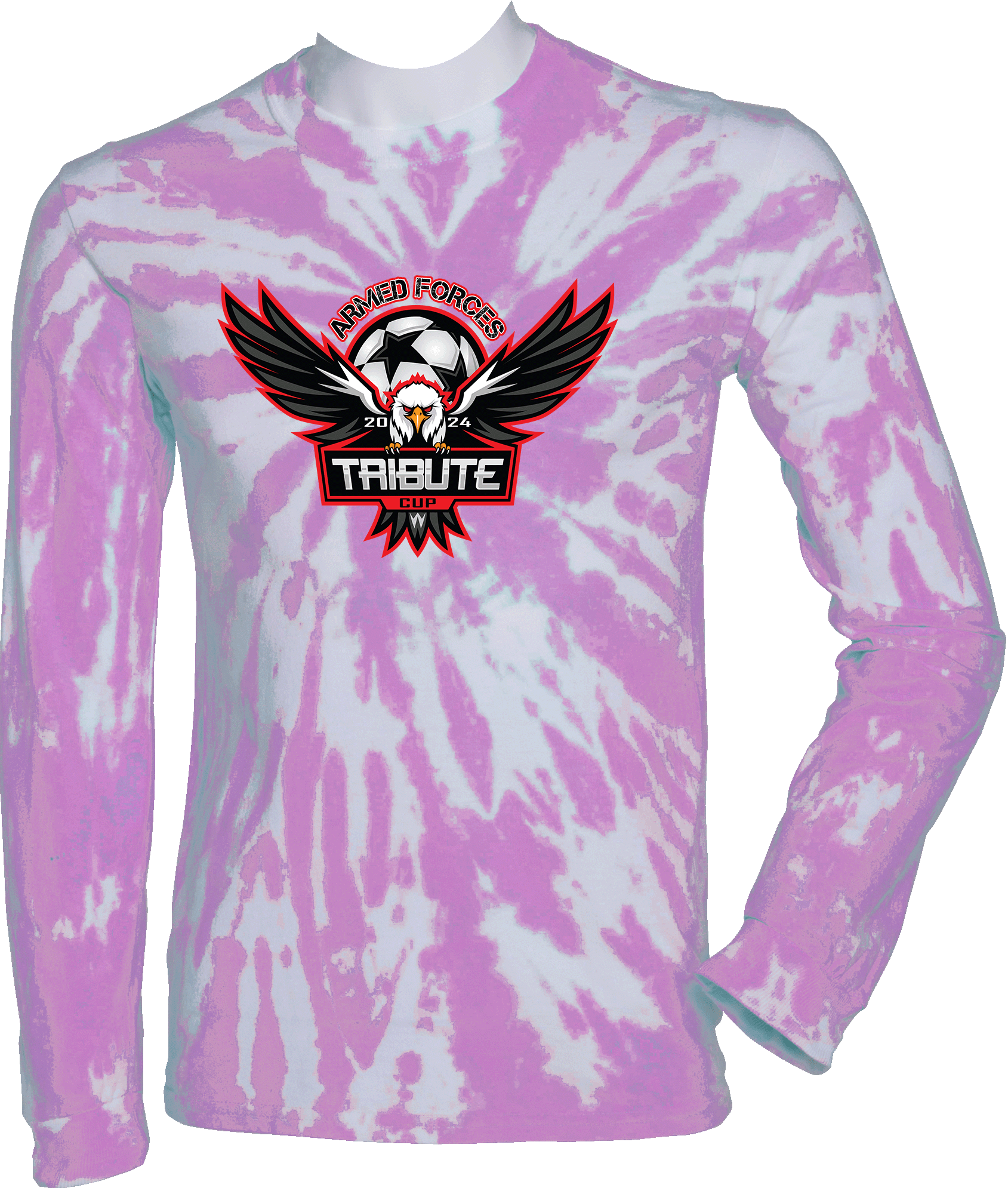 Tie-Dye Long Sleeves - 2024 Armed Forces Tribute Cup