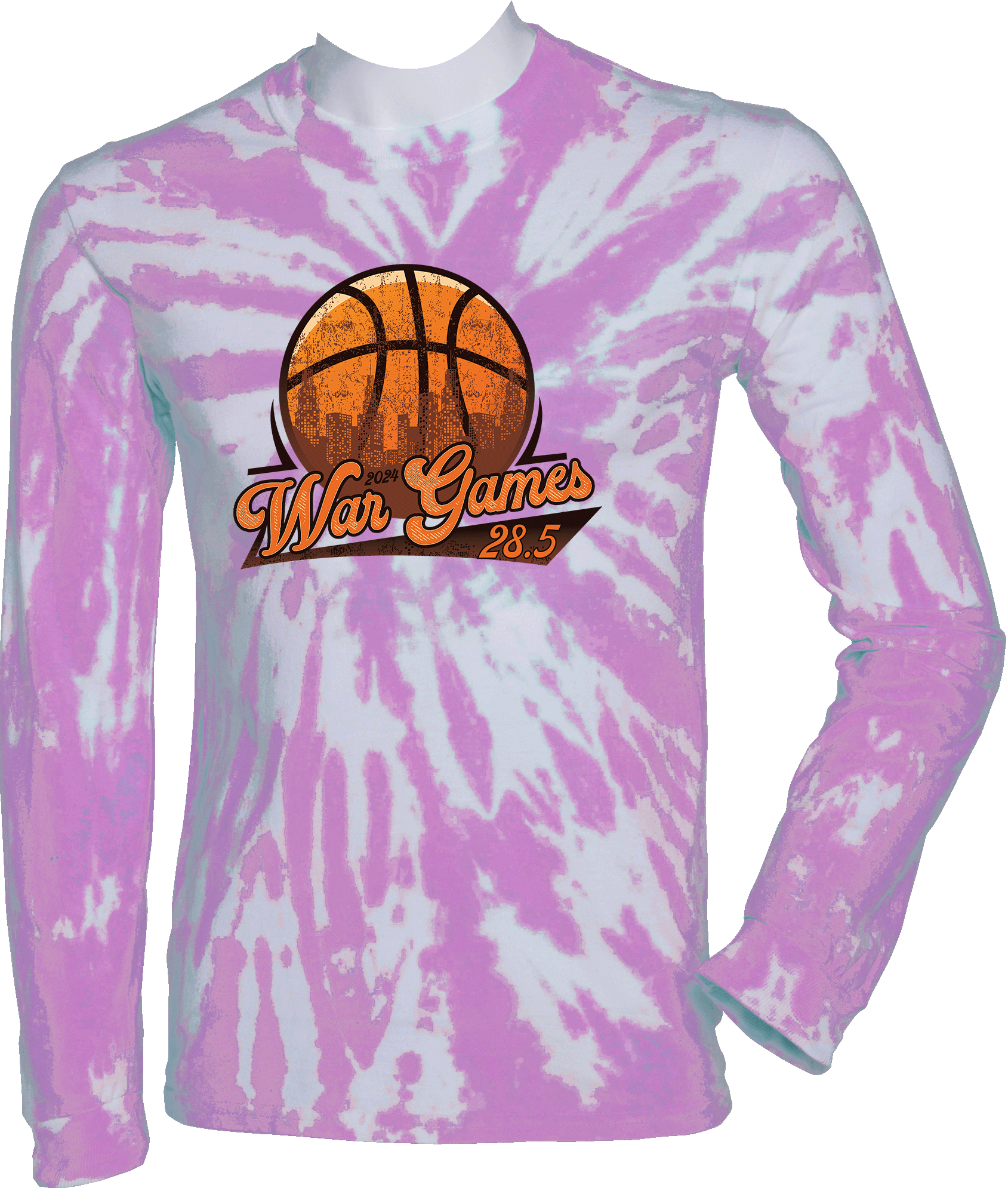 Tie-Dye Long Sleeves - 2024 War Games 28.5