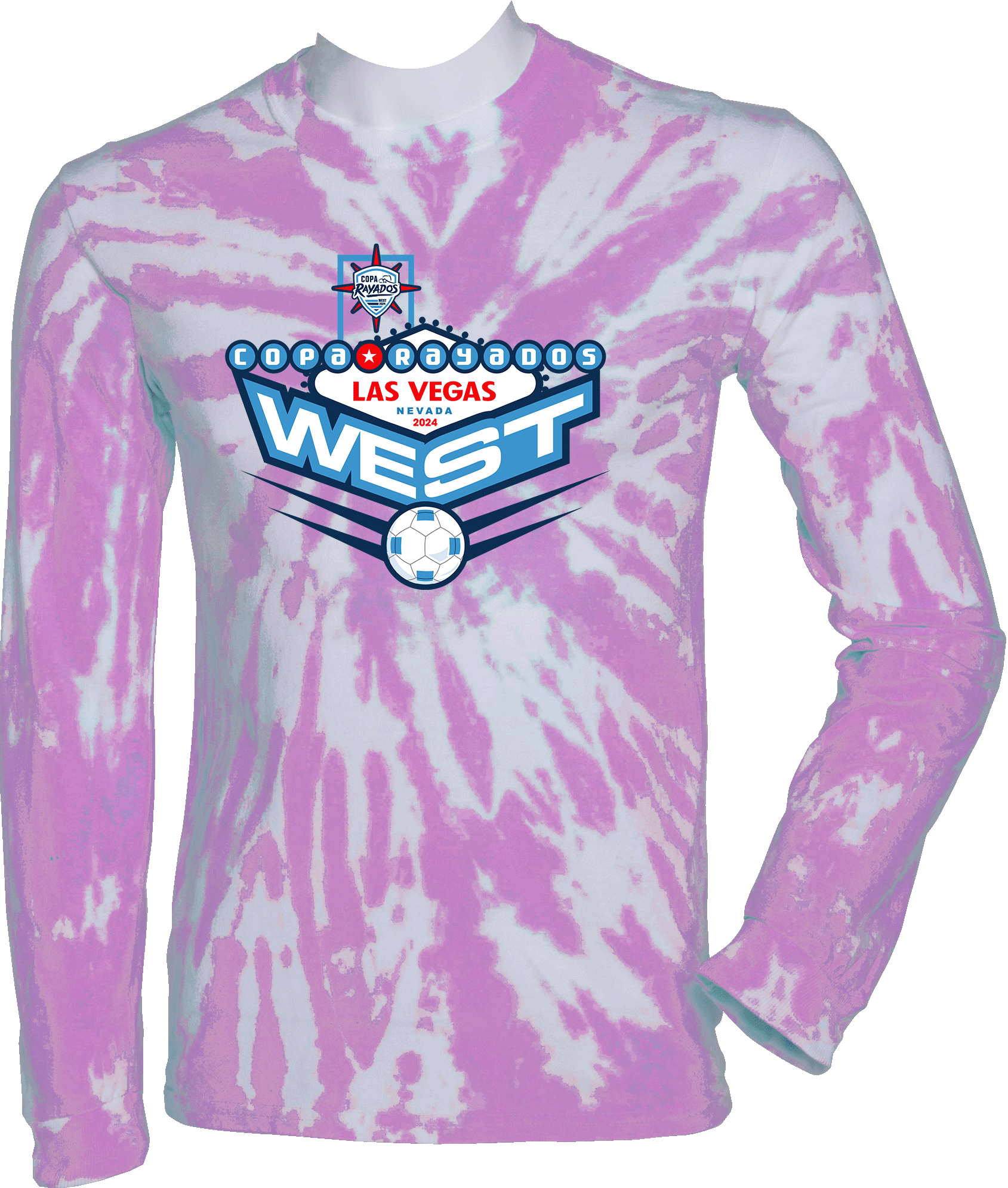 Tie-Dye Long Sleeves - 2024 Copa Rayados West