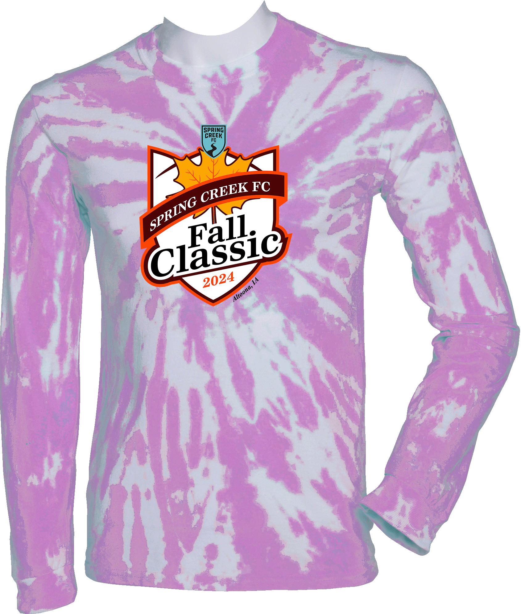 Tie-Dye Long Sleeves - 2024 Spring Creek FC Fall Classic