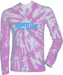 Tie-Dye Long Sleeves - Robotics Is My Sport Blue