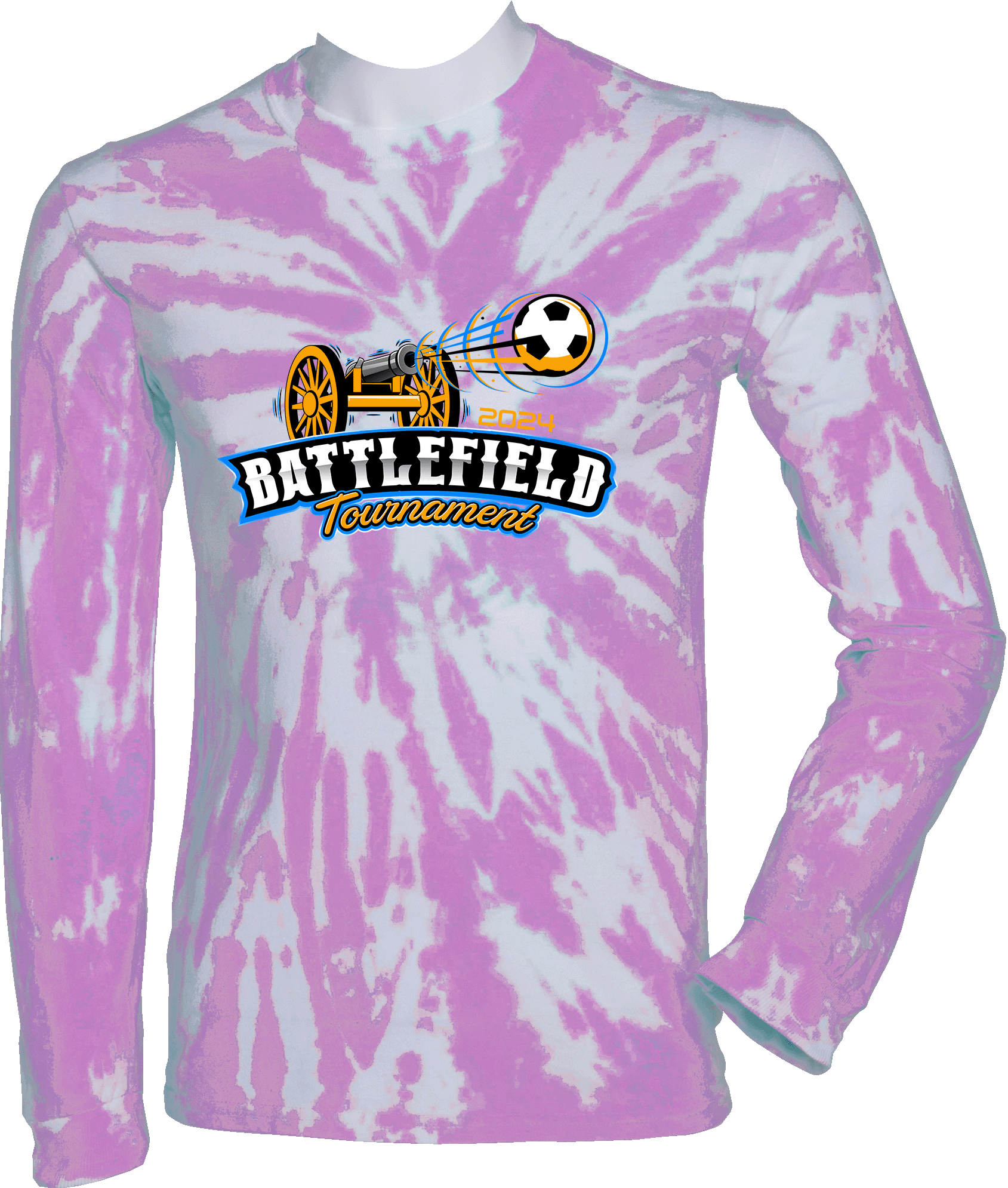 Tie-Dye Long Sleeves - 2024 Battlefield Tournament