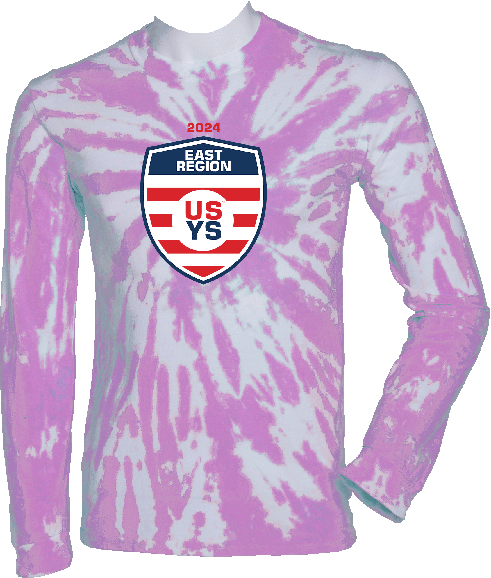 Tie-Dye Long Sleeves - 2024 USYS ODP The East Regional (Boys)