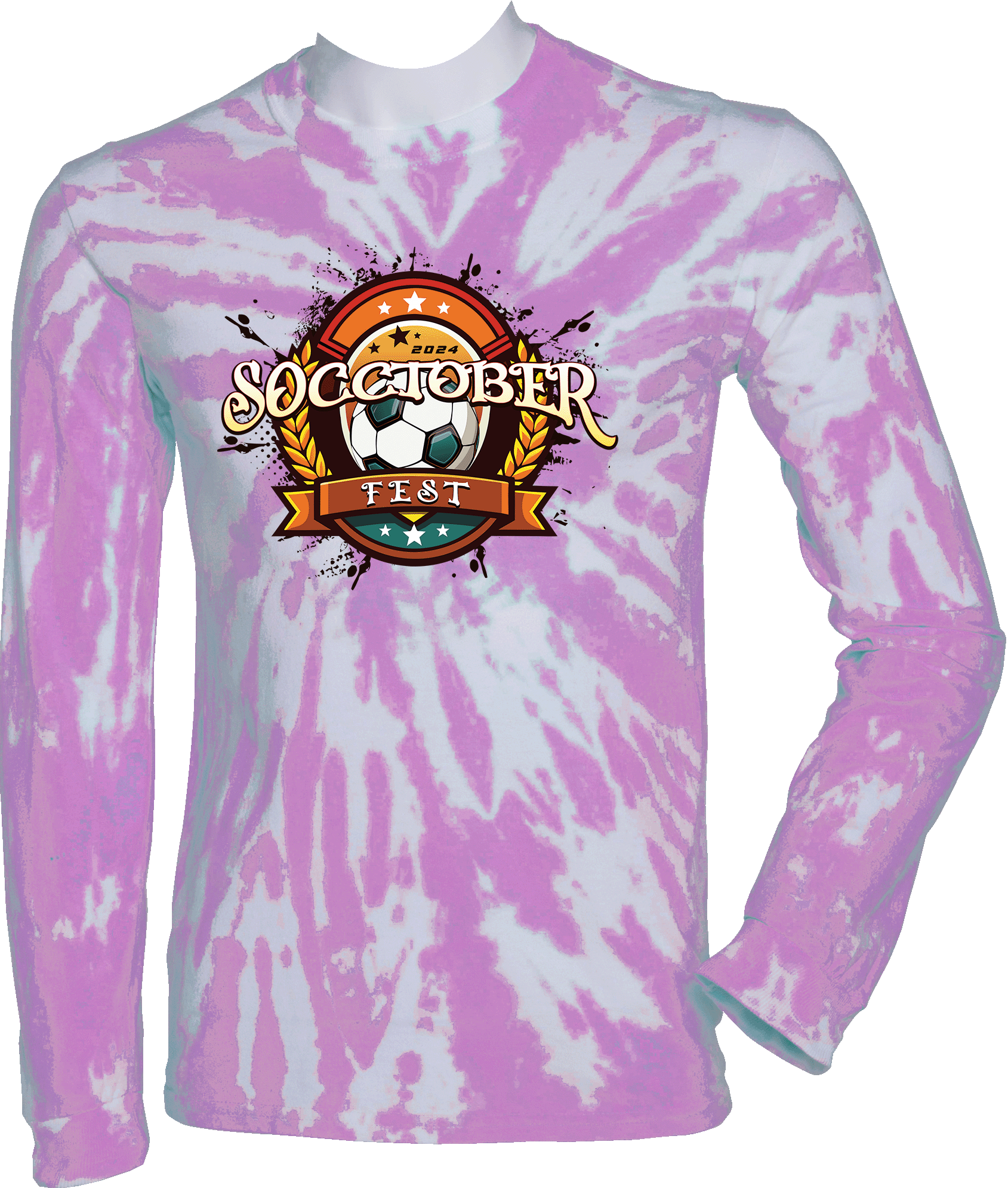 Tie-Dye Long Sleeves - 2024 Socctoberfest