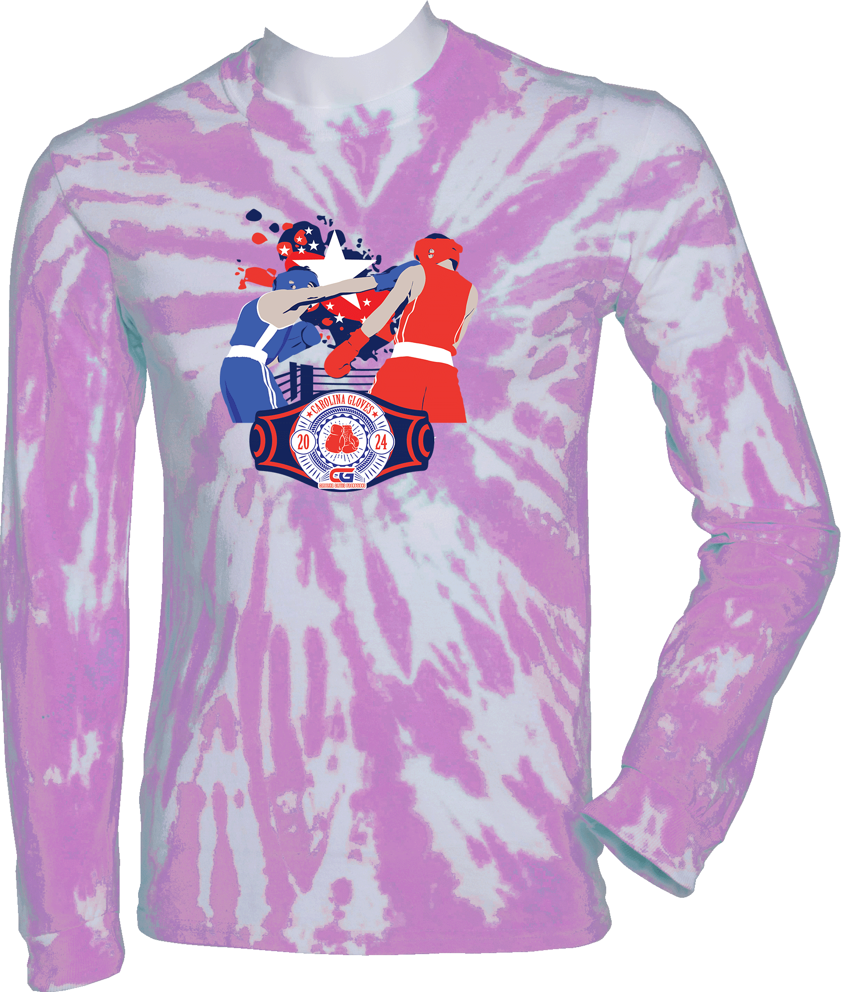 Tie-Dye Long Sleeves - 2024 Carolina Gloves