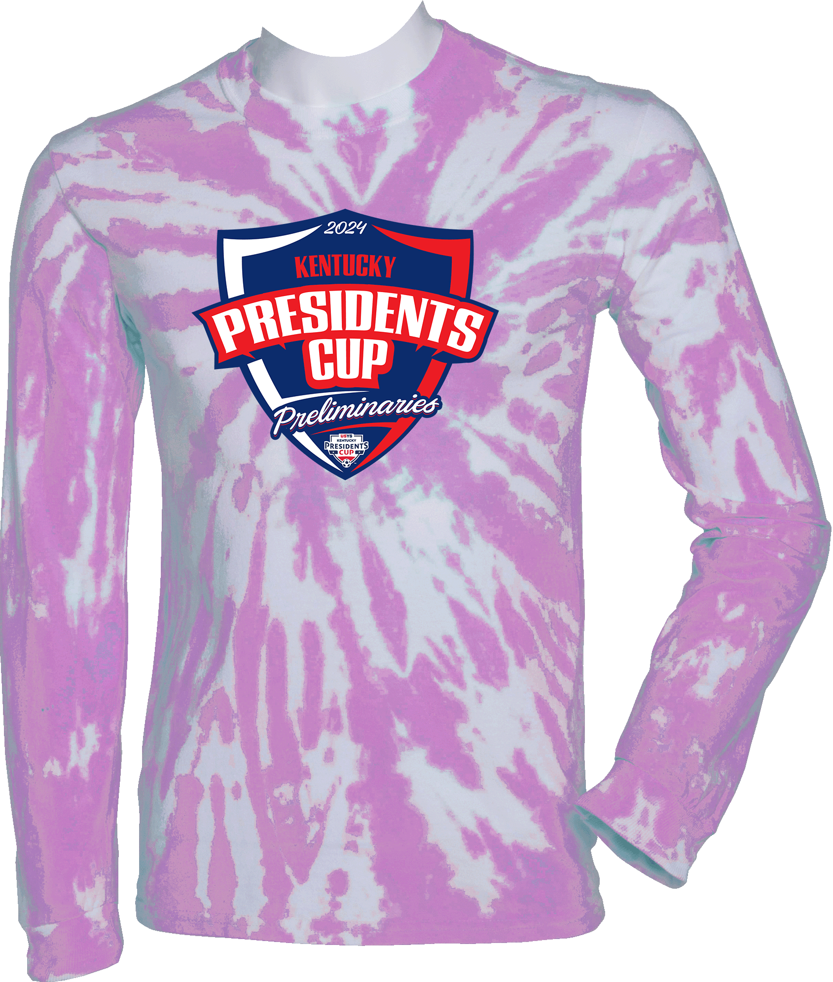 Tie-Dye Long Sleeves - 2024 USYS KY Presidents Cup