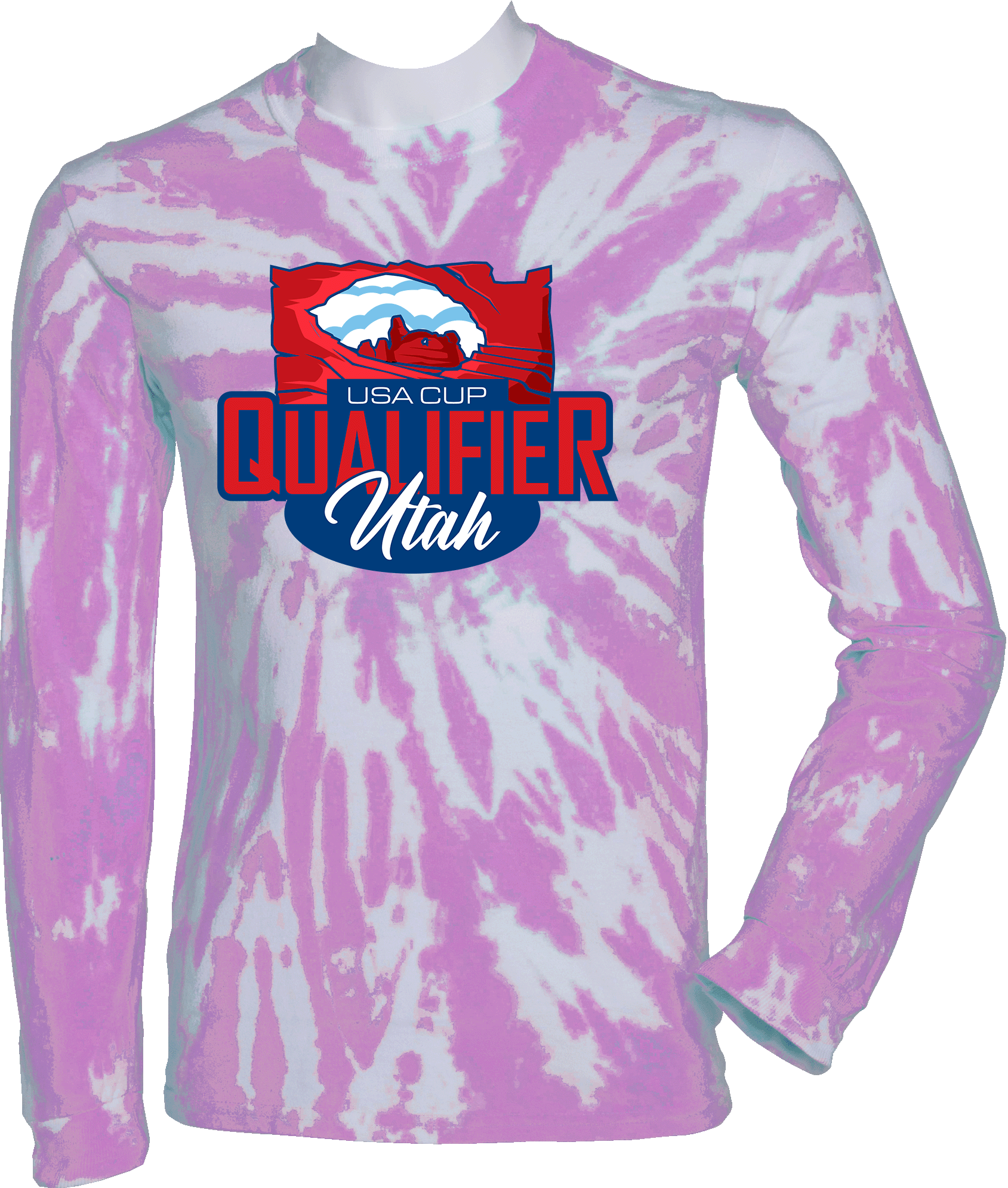 Tie-Dye Long Sleeves - 2024 USA CUP Qualifier Utah