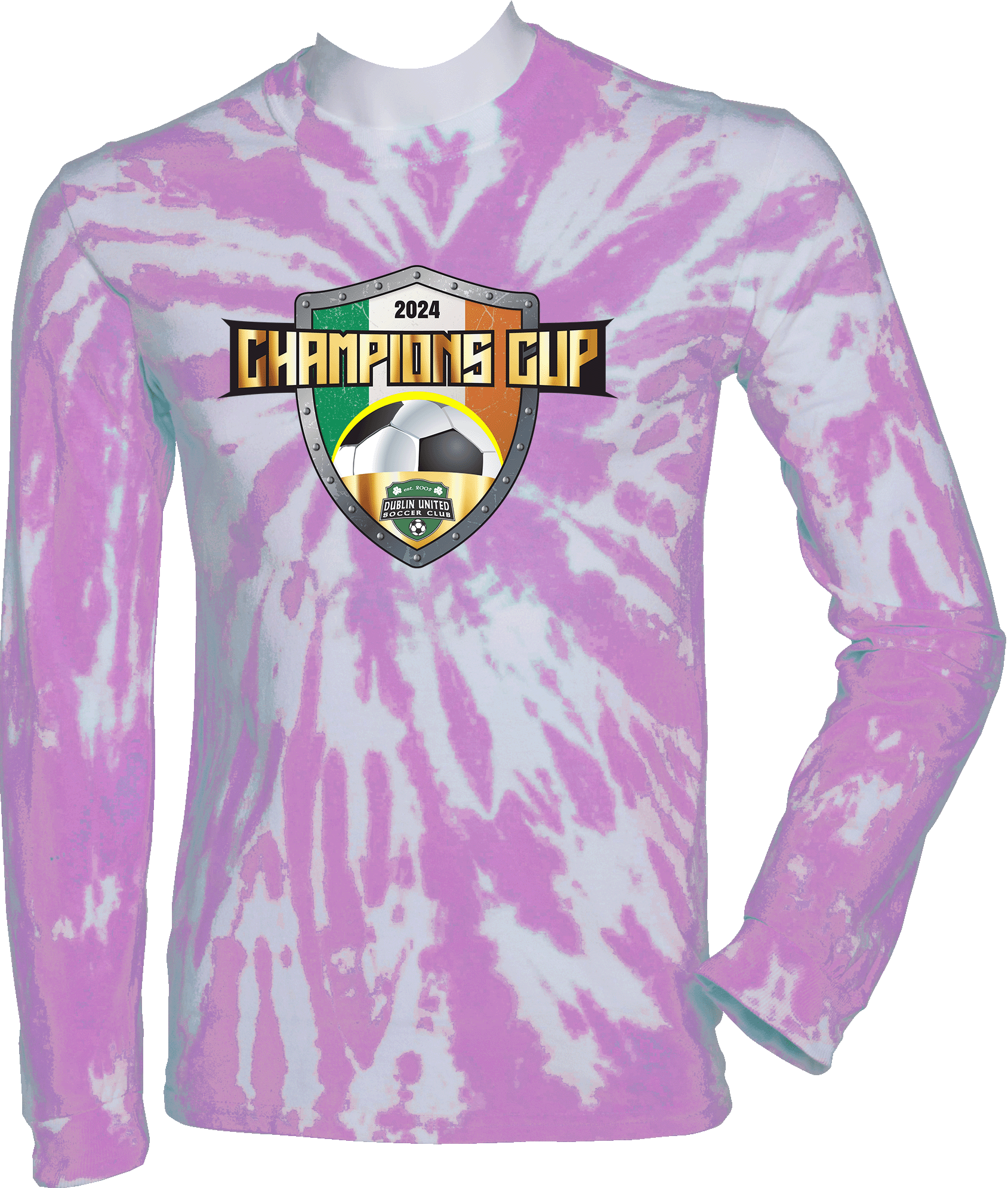 Tie-Dye Long Sleeves - 2024 Dublin United Champions Cup