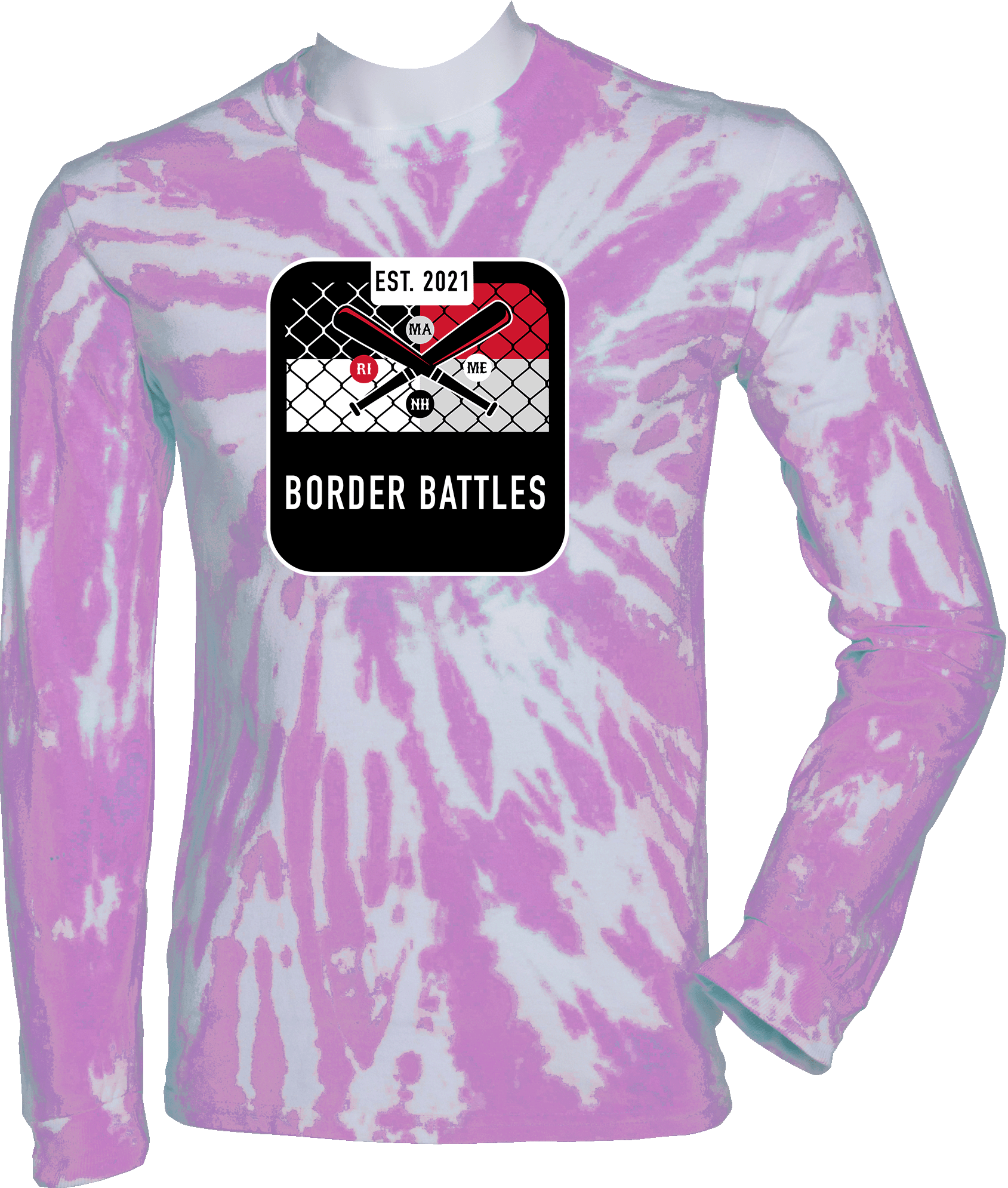 Tie-Dye Long Sleeves - 2024 Border Battles