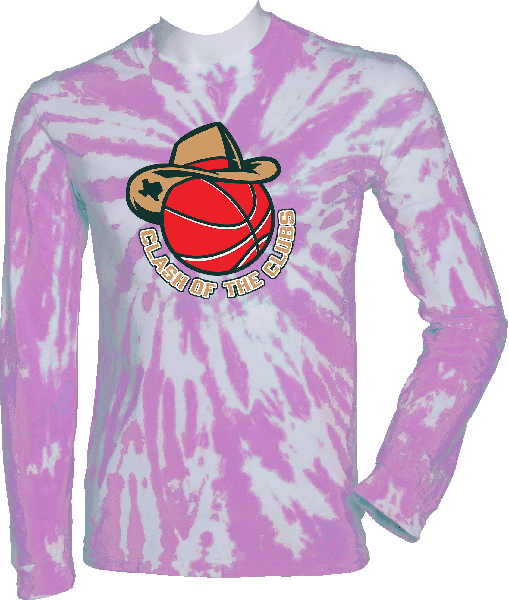 Tie-Dye Long Sleeves - 2024 Clash Of The Clubs