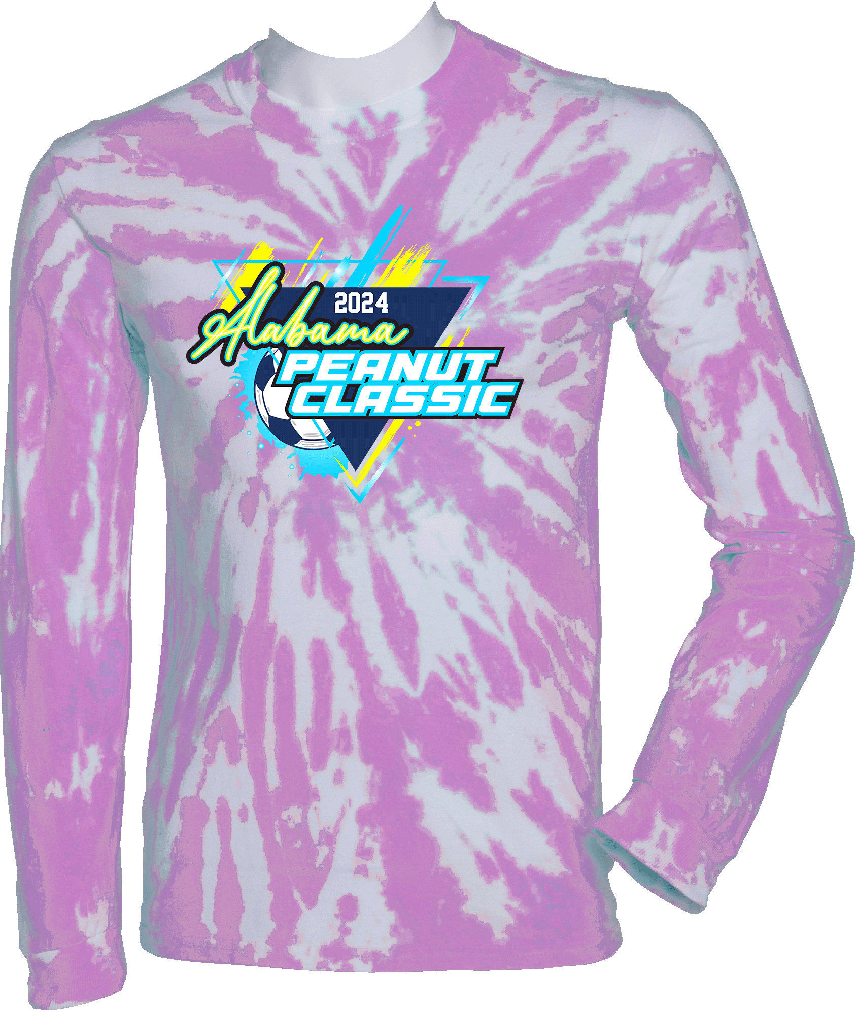 Tie-Dye Long Sleeves - 2024 Alabama Peanut Classic Fall