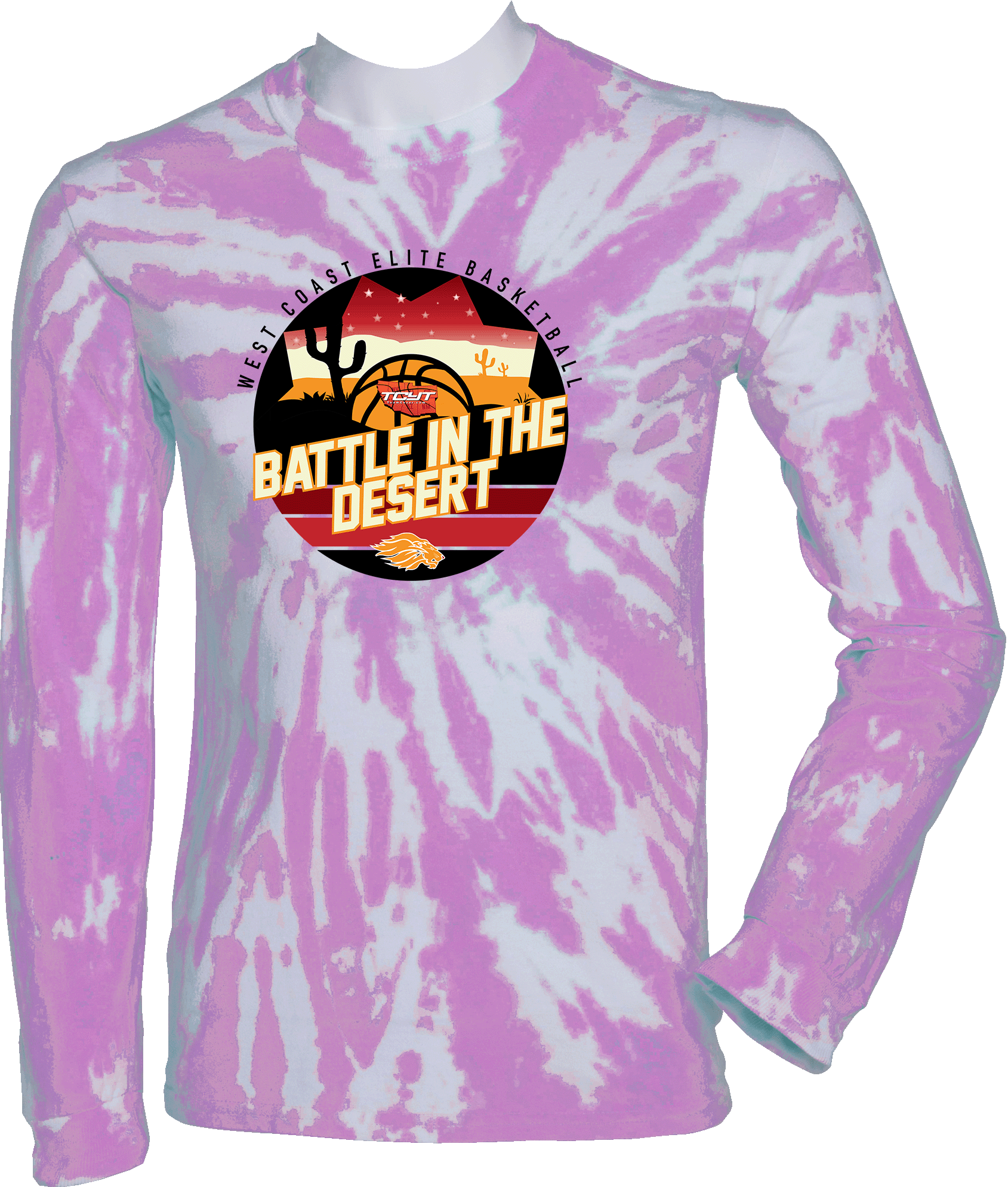 Tie-Dye Long Sleeves - 2024 Battle In The Desert