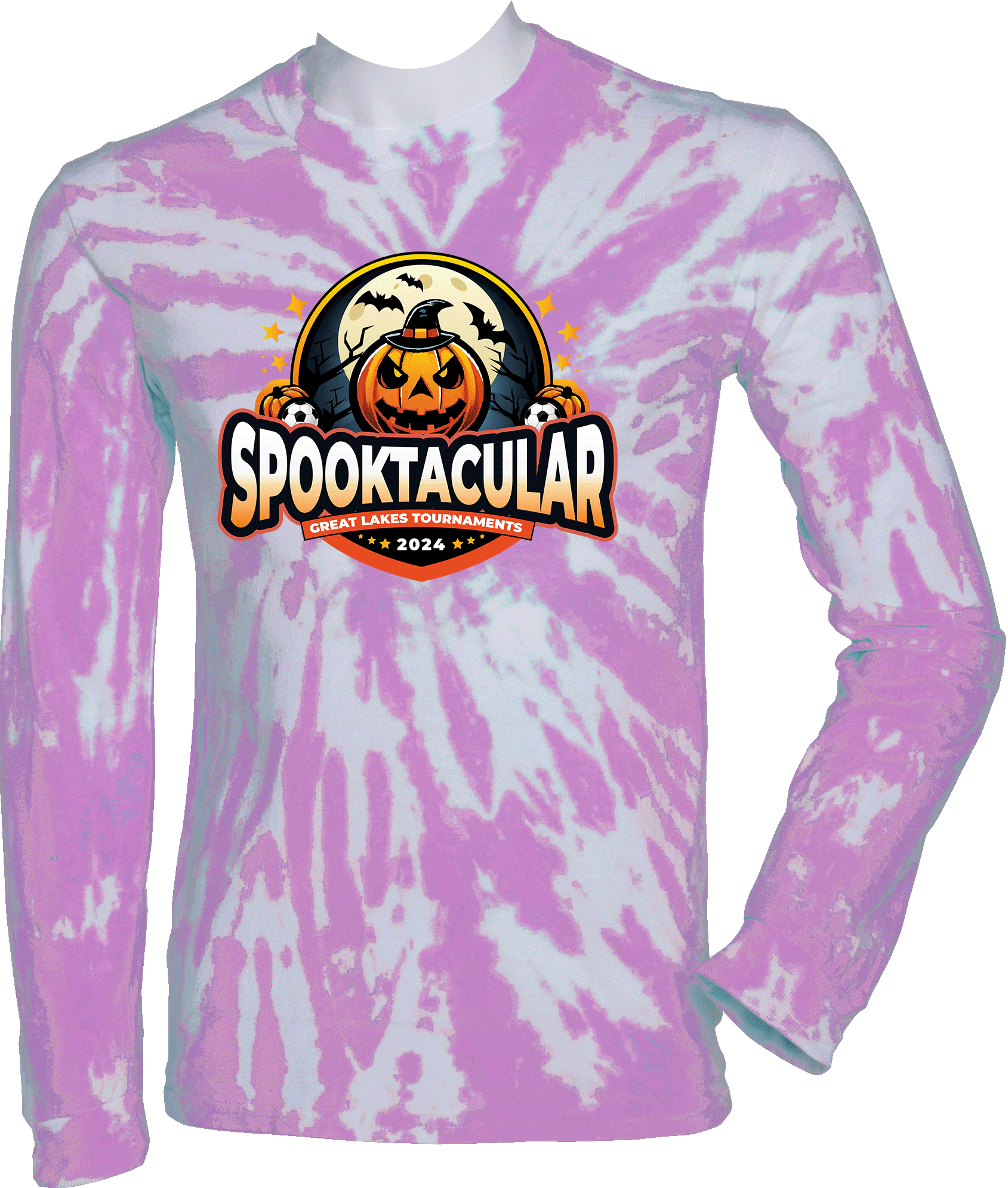 Tie-Dye Long Sleeves - 2024 Spooktacular At Lost Nation