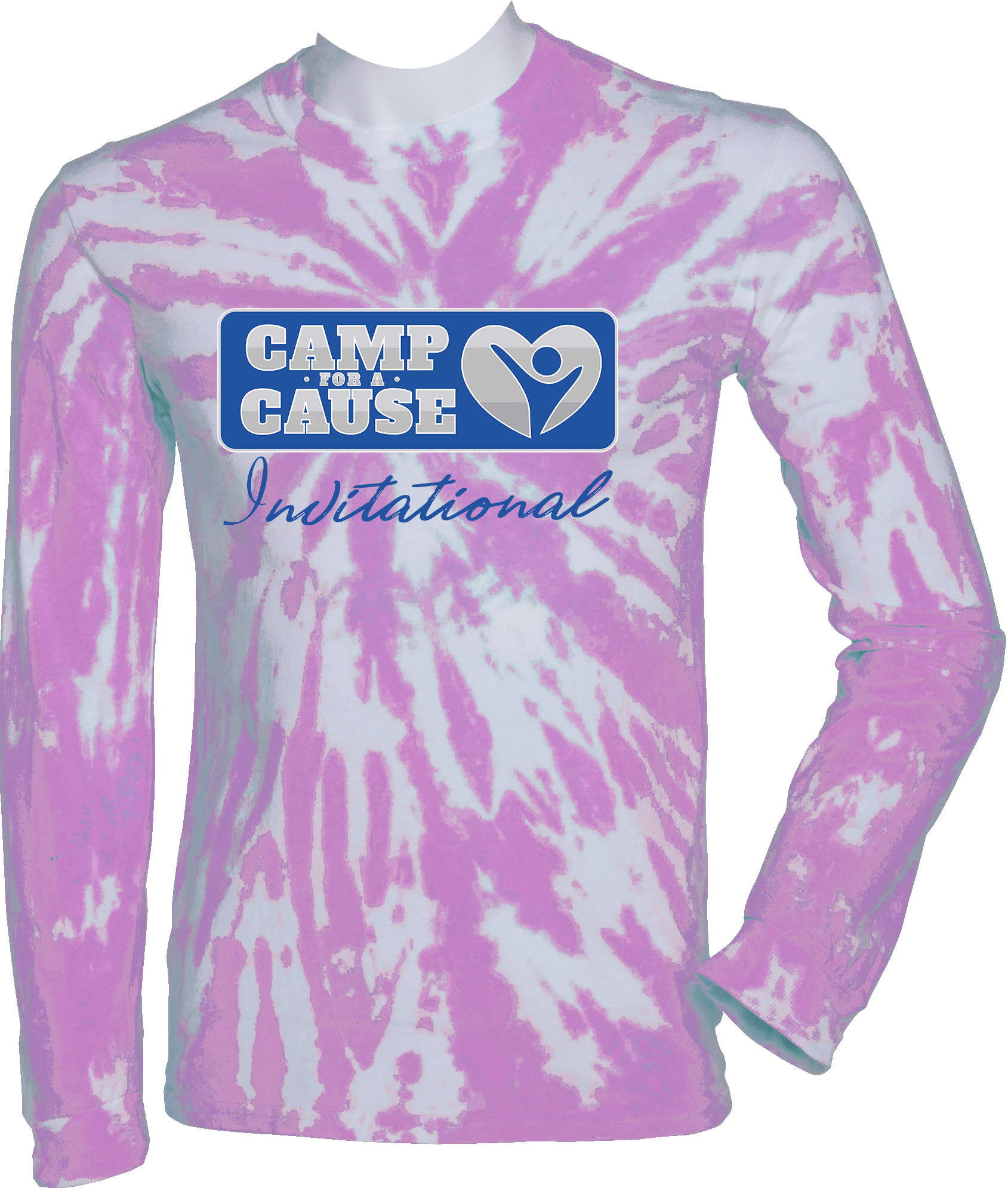 Tie-Dye Long Sleeves - 2024 Camp For A Cause Invitational