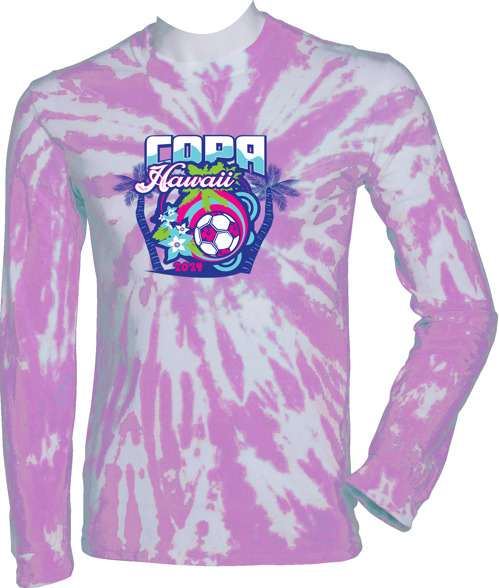 Tie-Dye Long Sleeves - 2024 Hawaii Kings Cup