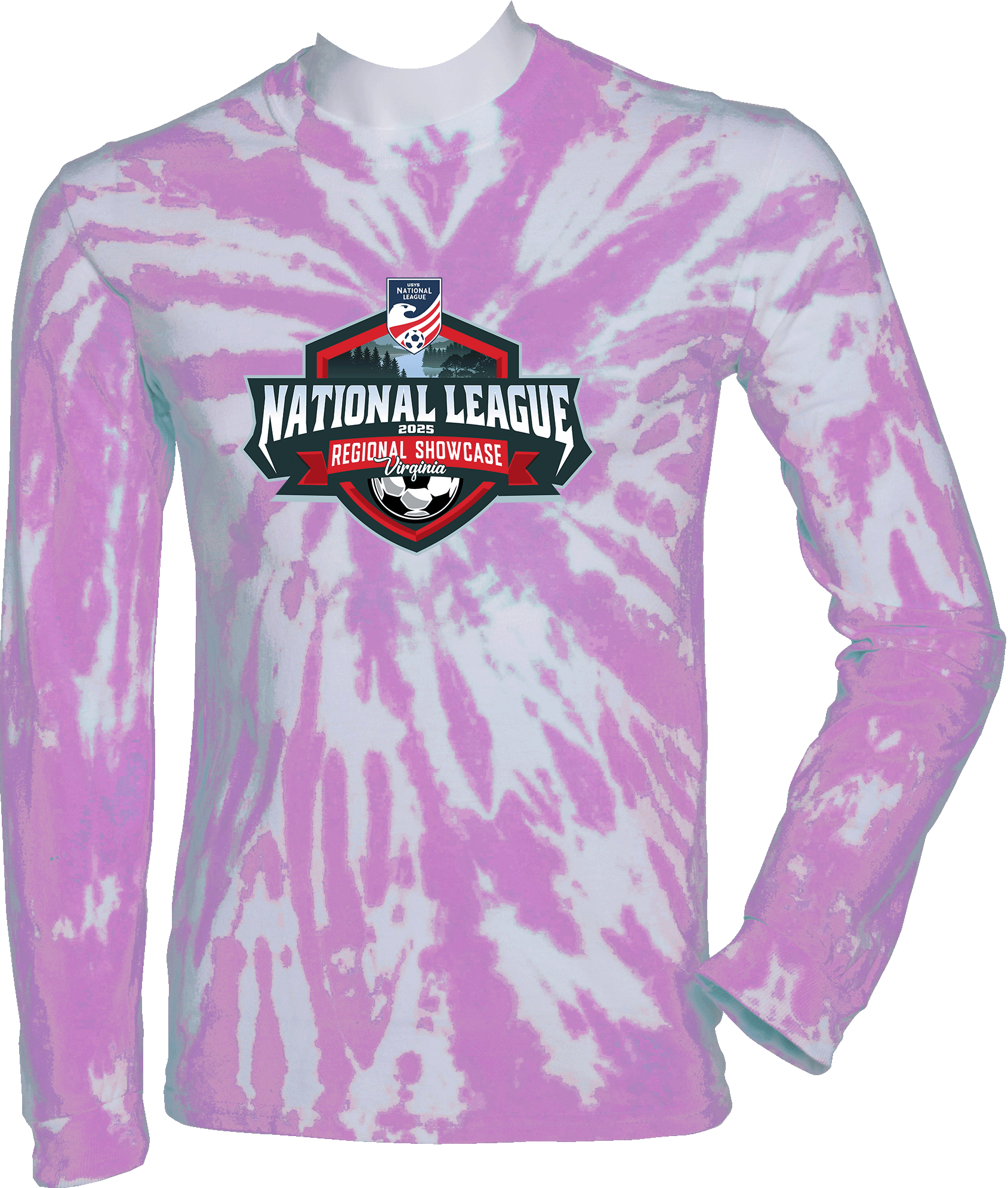 Tie-Dye Long Sleeves - 2025 EDP USYS National League Girls Showcase