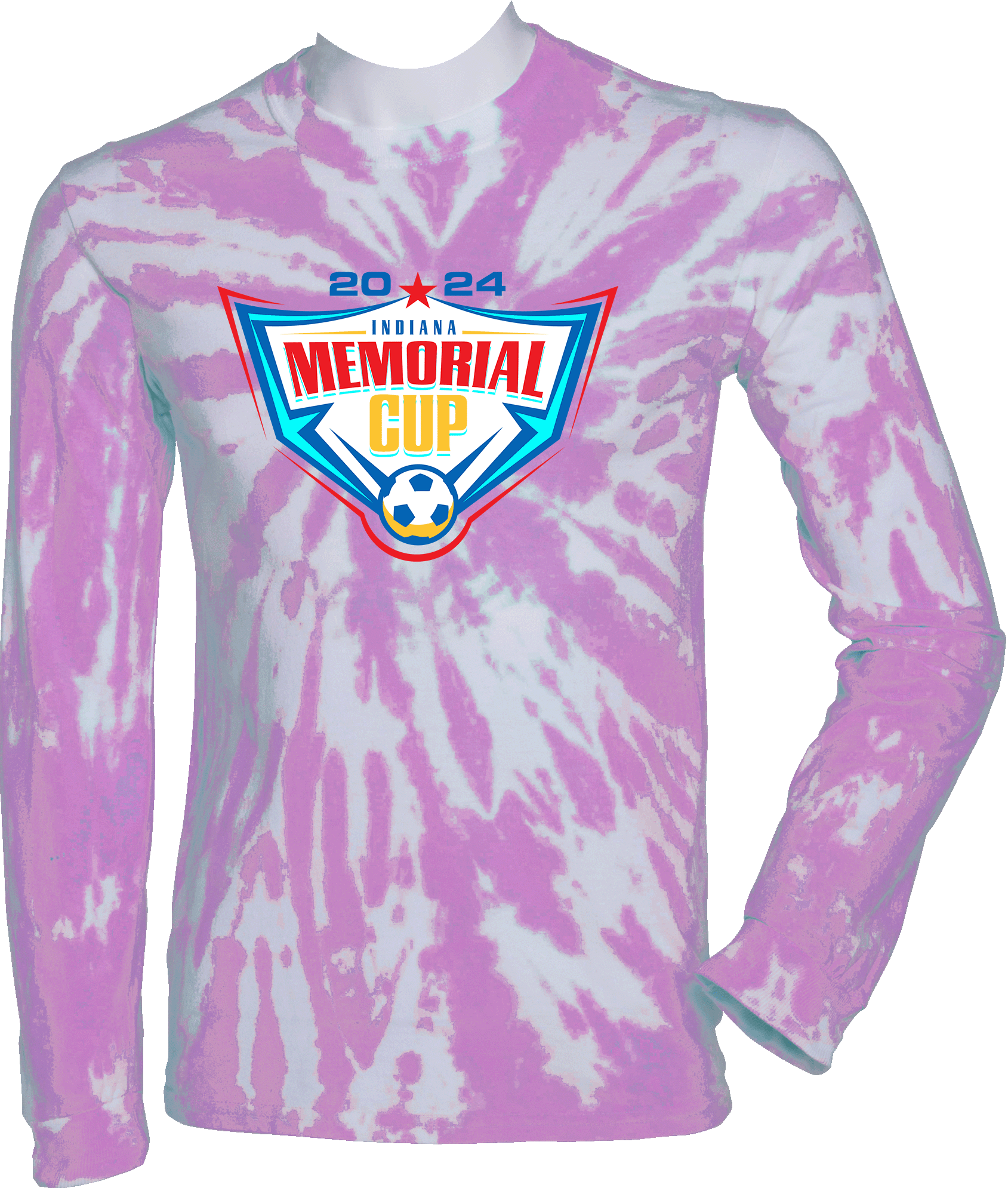 Tie-Dye Long Sleeves - 2024 USYS IN Memorial Cup