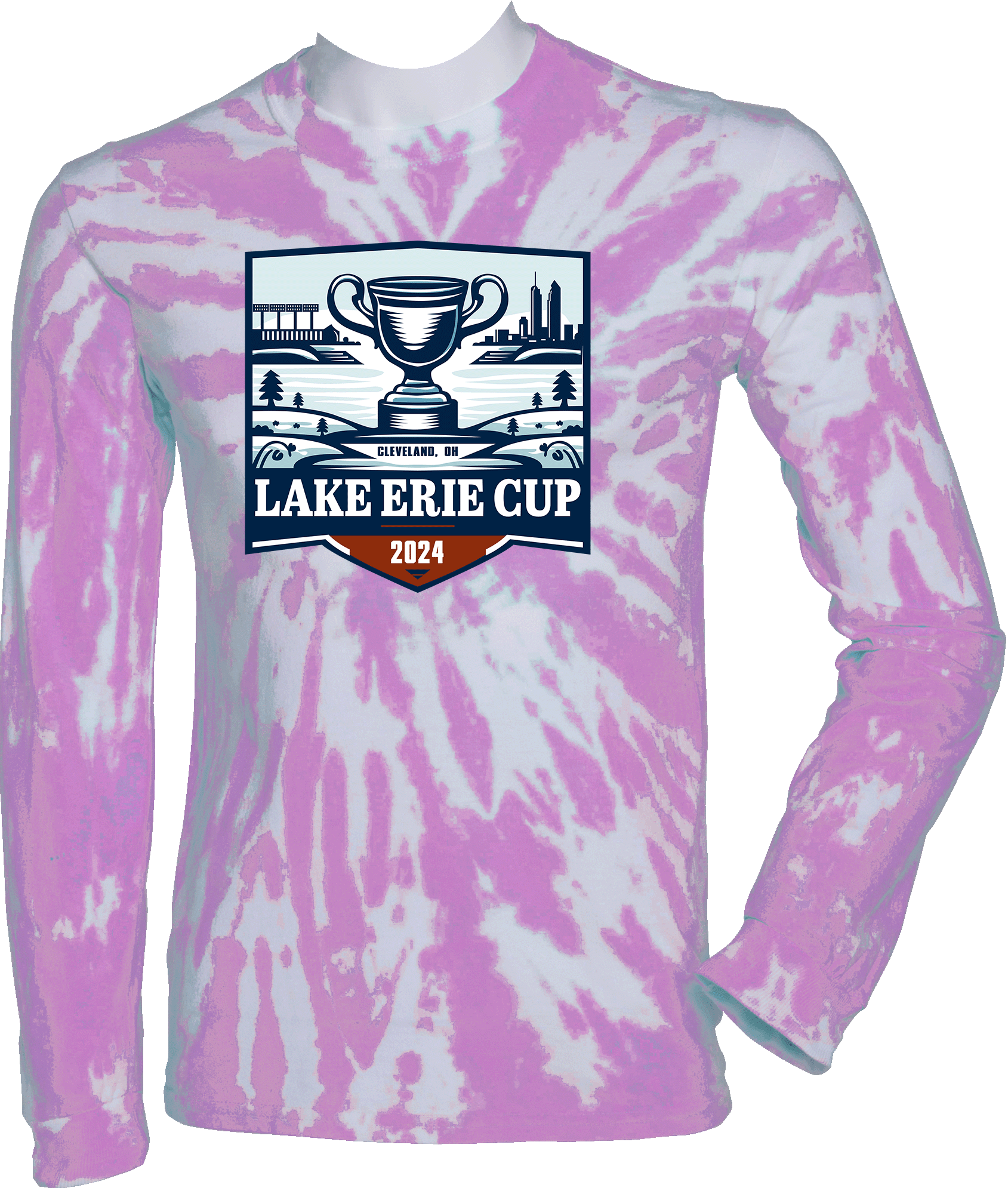 Tie-Dye Long Sleeves - 2024 Lake Erie Cup