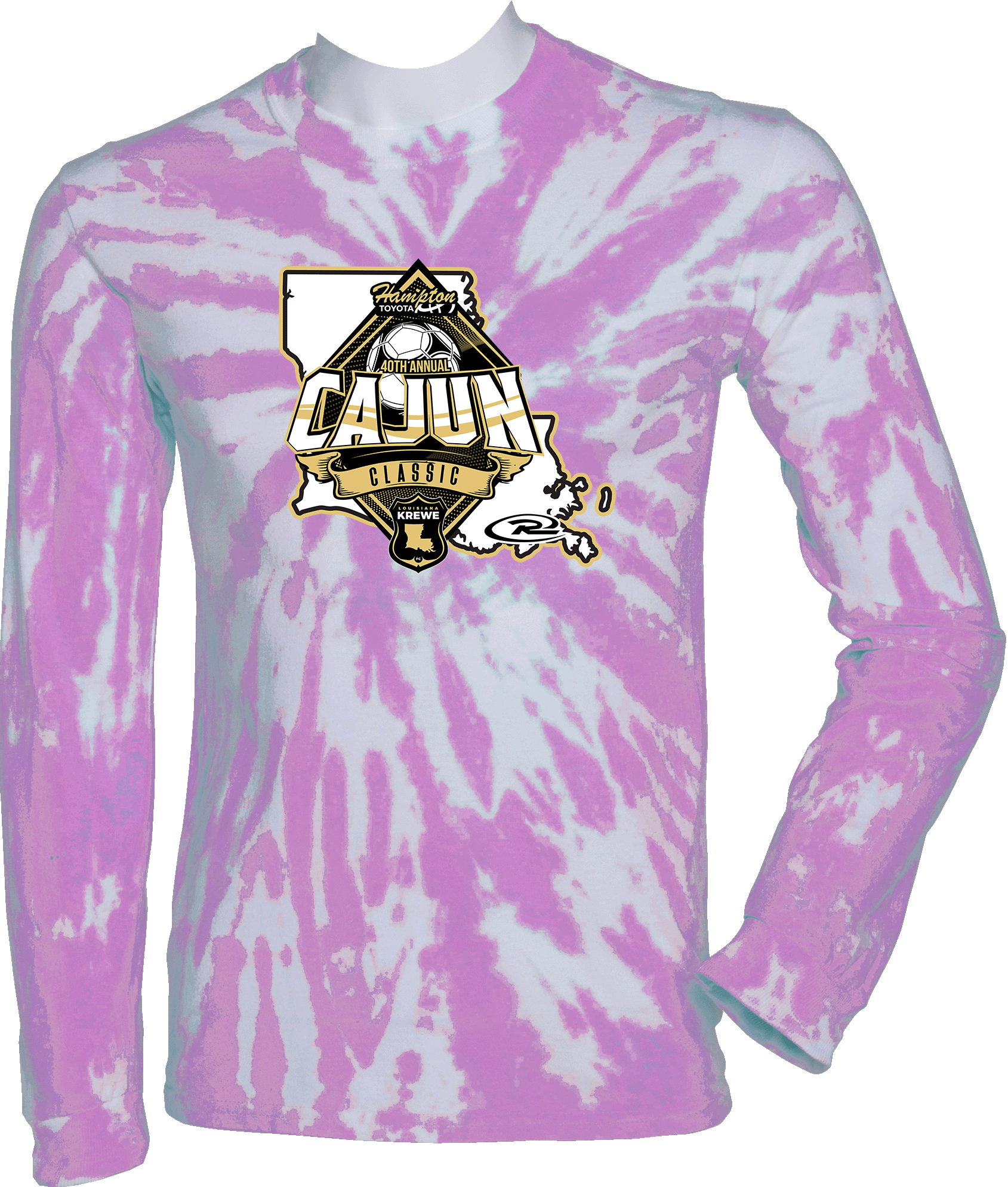 Tie-Dye Long Sleeves - 2024 40th Annual Cajun Classic