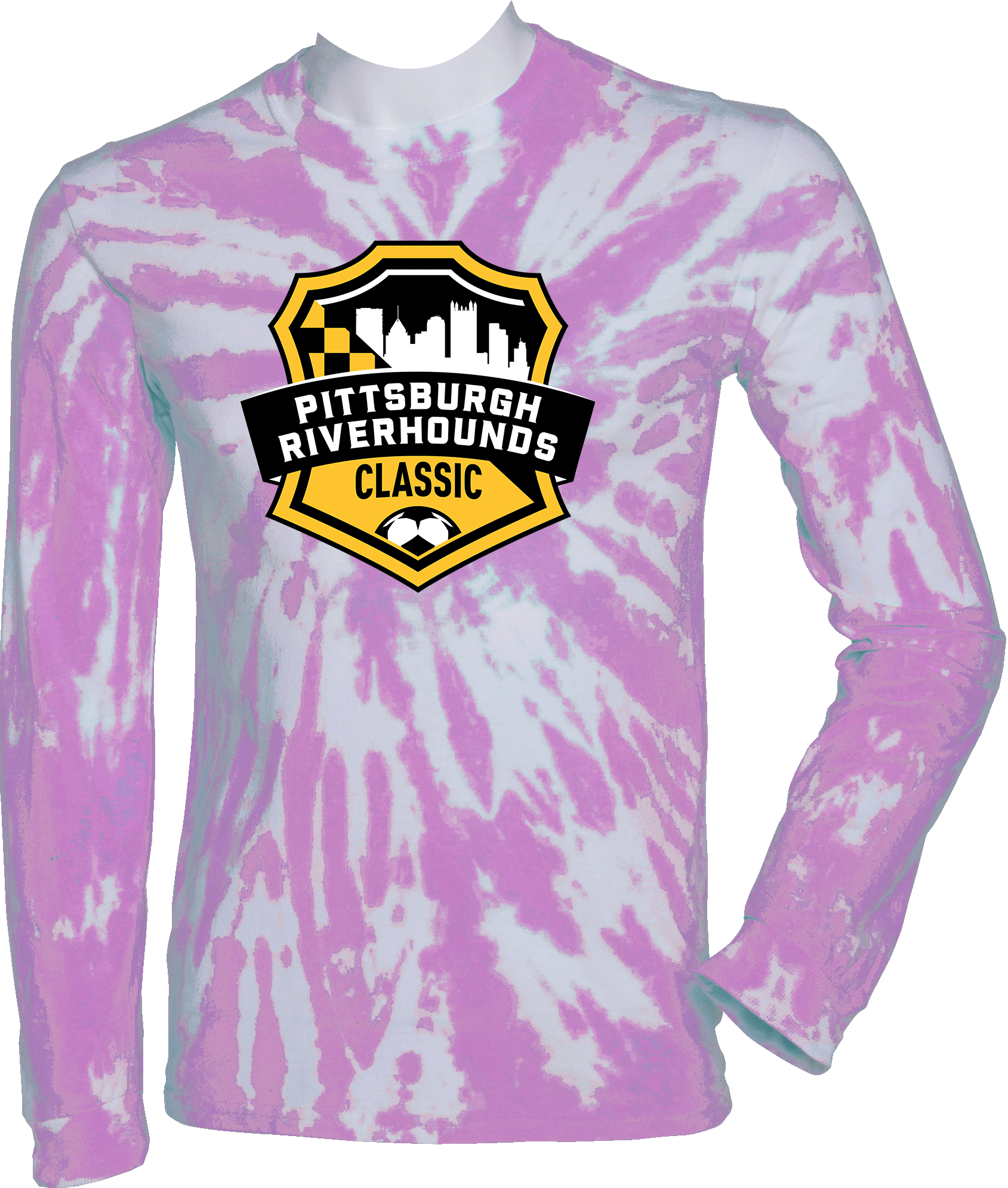 Tie-Dye Long Sleeves - 2024 Pittsburgh Riverhounds Classic