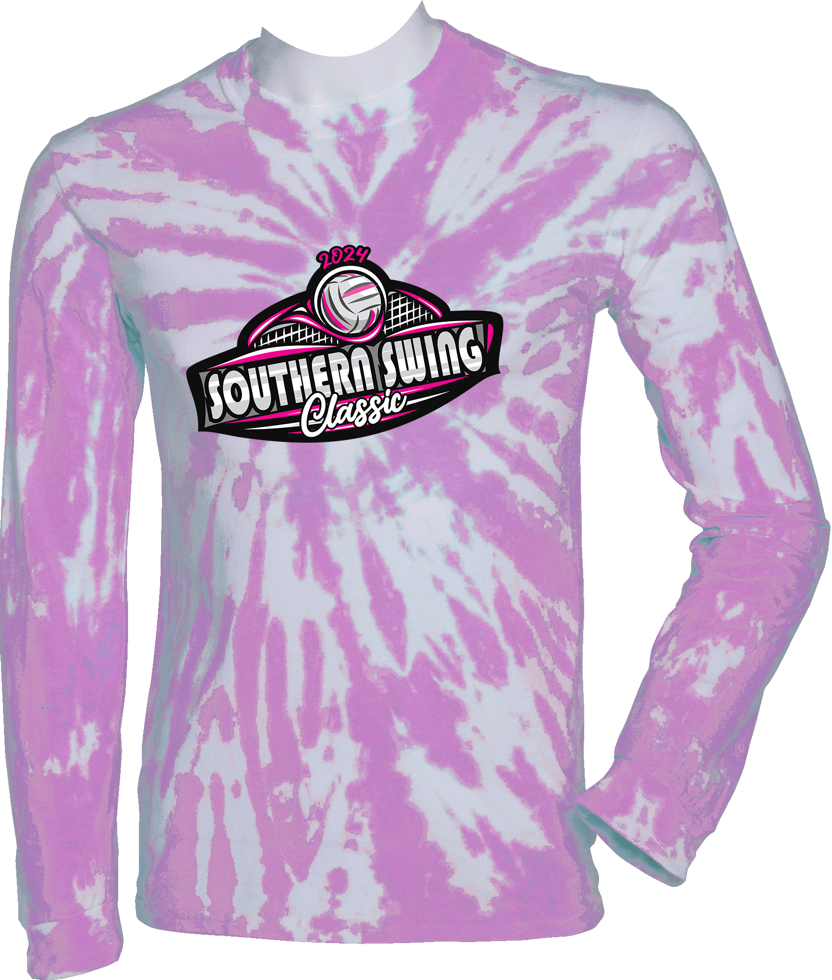 Tie-Dye Long Sleeves - 2024 Southern Swing Classic