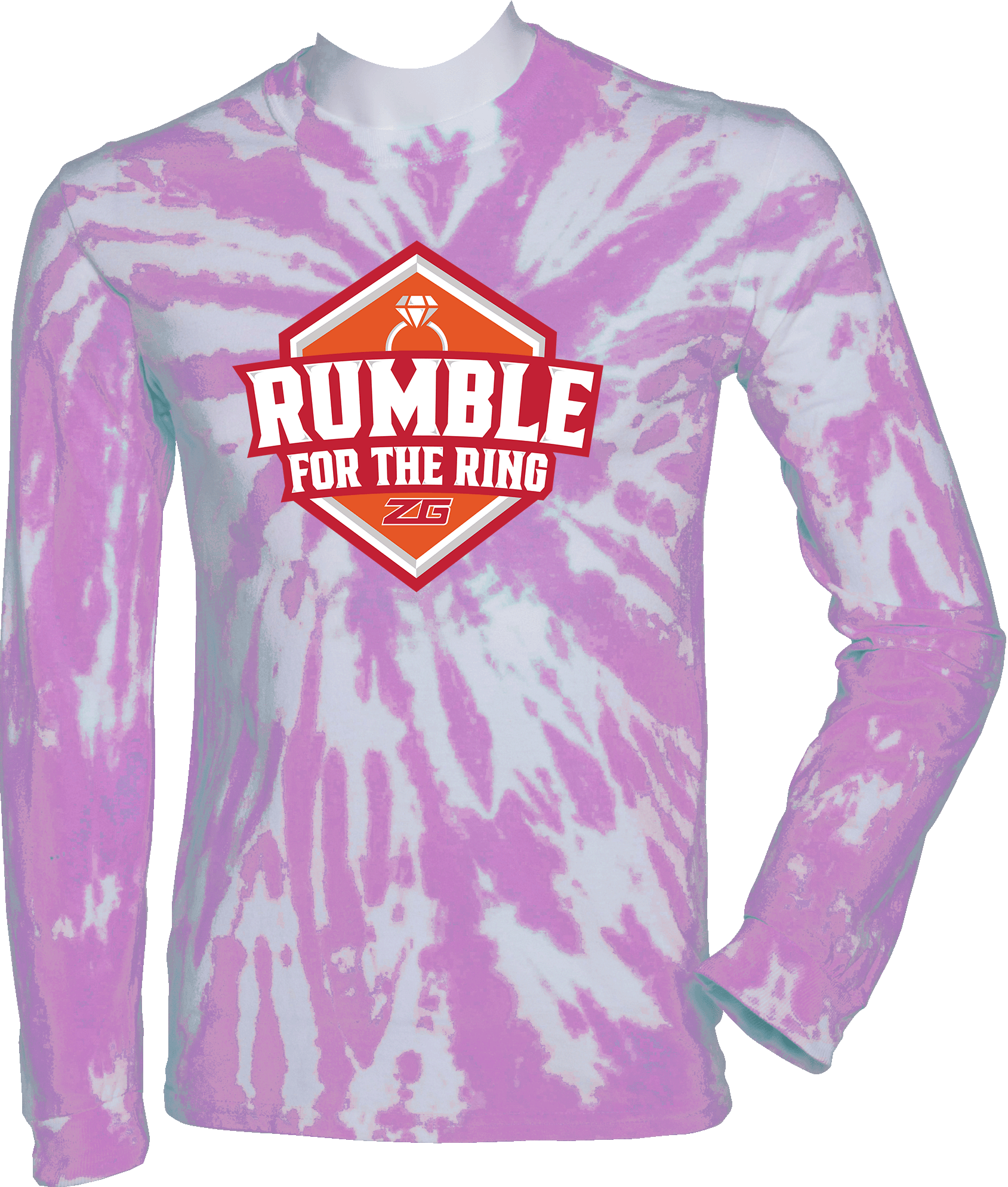 Tie-Dye Long Sleeves - 2024 Zero Gravity Rumble for the Ring (CT)