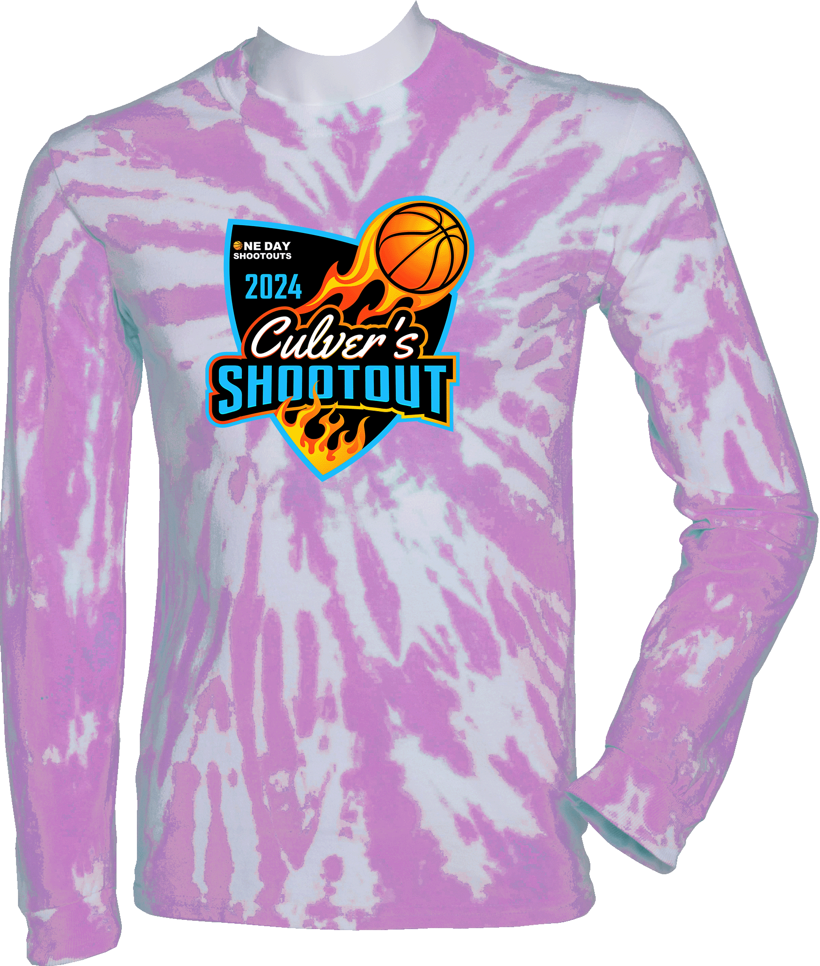 Tie-Dye Long Sleeves - 2024 Culver's Shootout