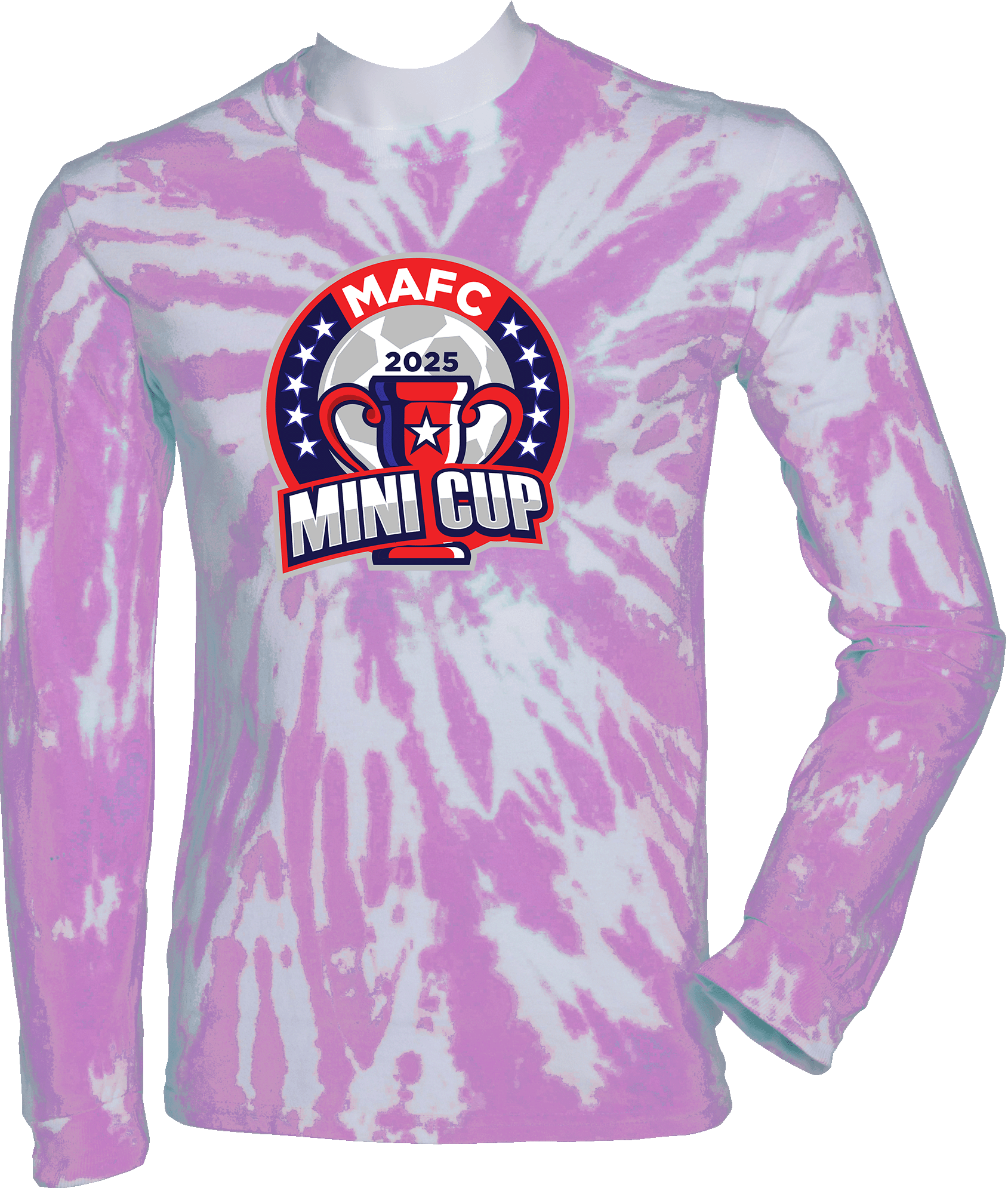 Tie-Dye Long Sleeves - 2025 MAFC Mini Cup