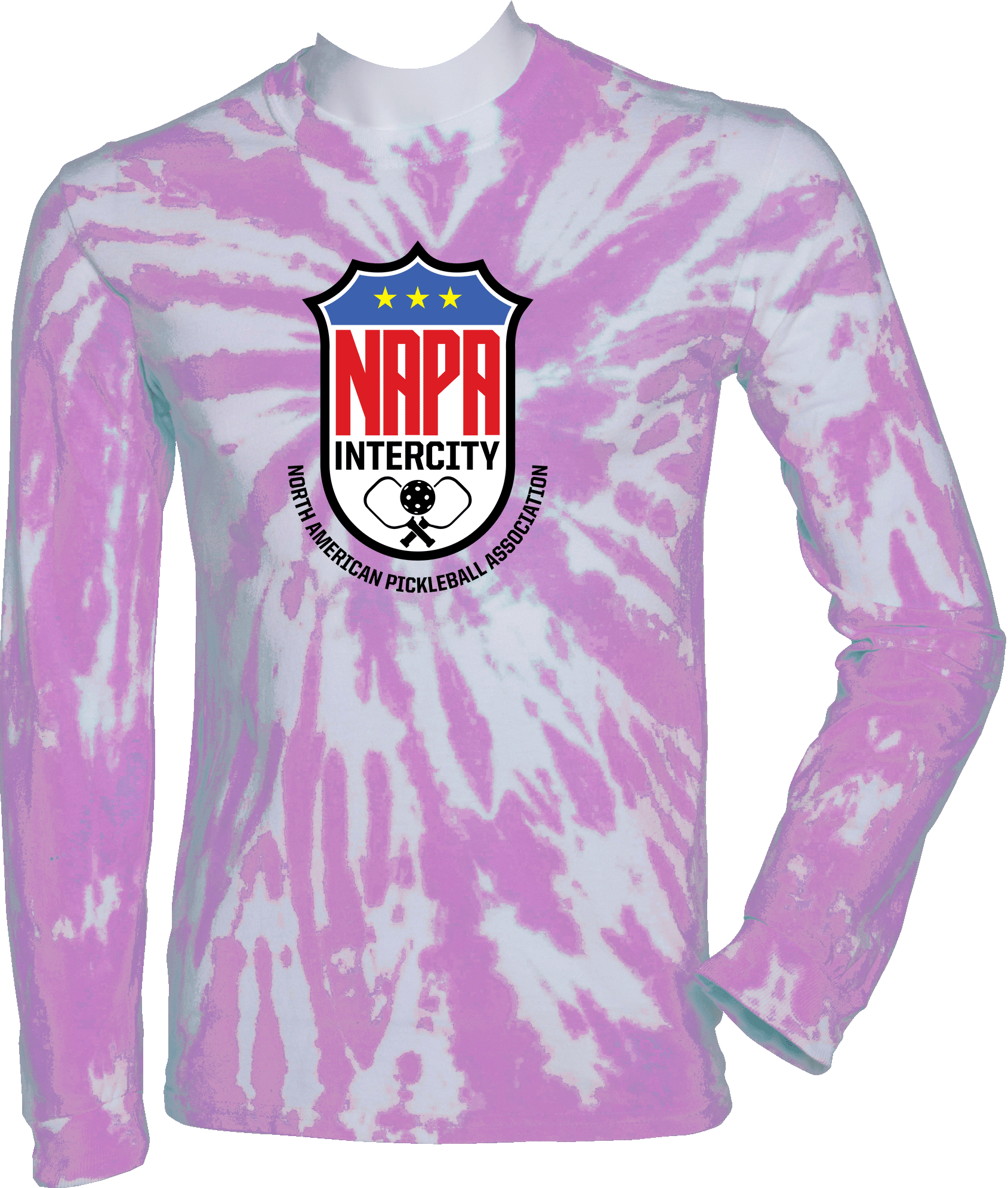 Tie-Dye Long Sleeves - 2024 35th Naba Intercity Basketball and Volleyball Tournament Pickleball