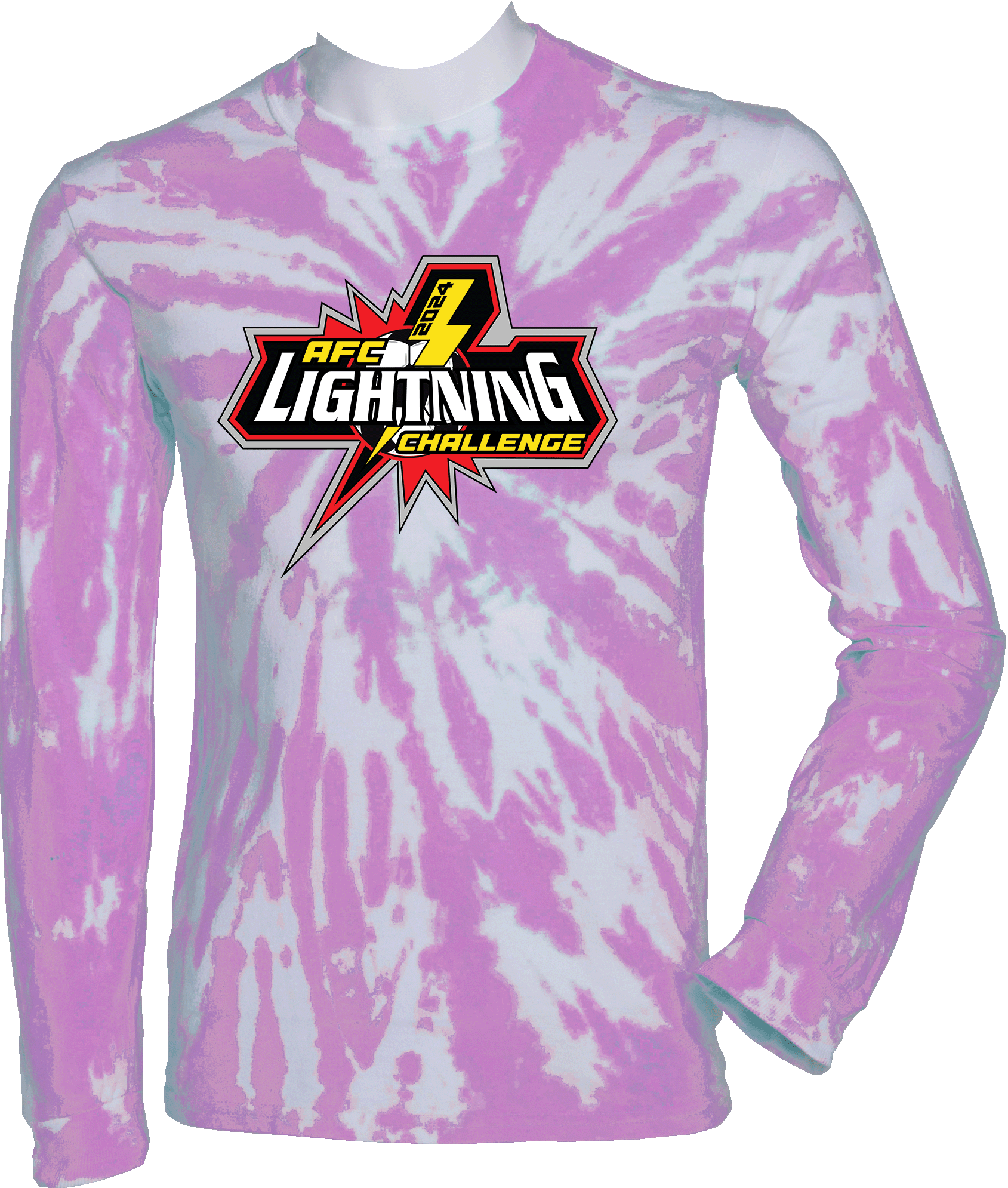 Tie-Dye Long Sleeves - 2024 AFC Lightning Challenge