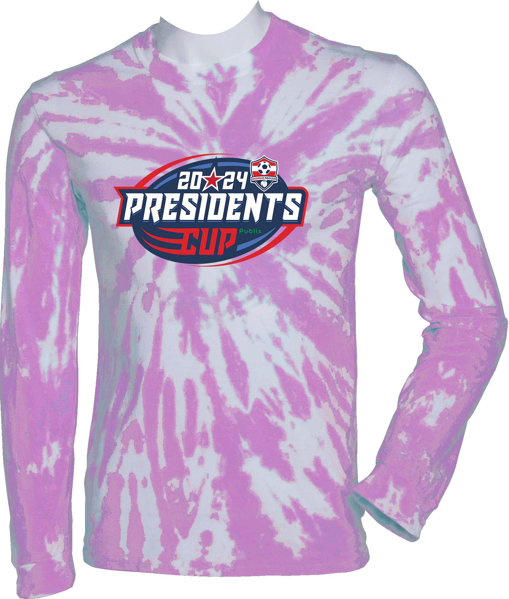 Tie-Dye Long Sleeves - 2024 USYS GA Presidents Cup