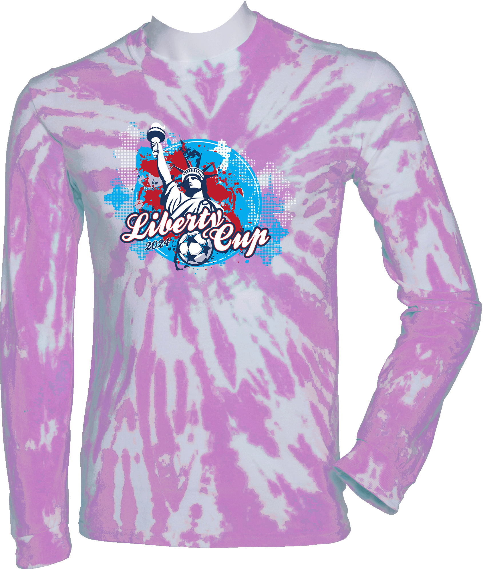 Tie-Dye Long Sleeves - 2024 Liberty Cup