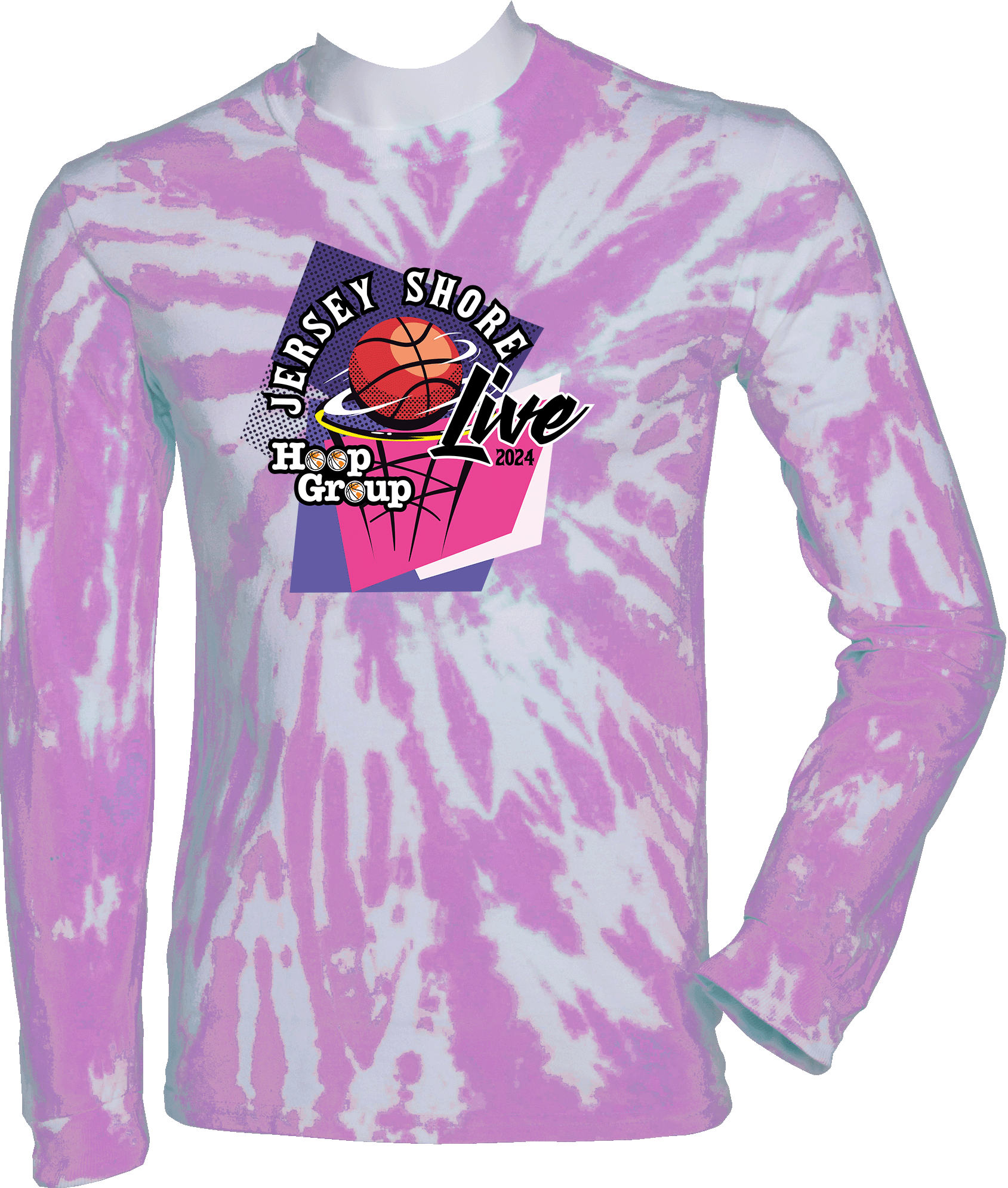 Tie-Dye Long Sleeves - 2024 Girls Jersey Shore Live