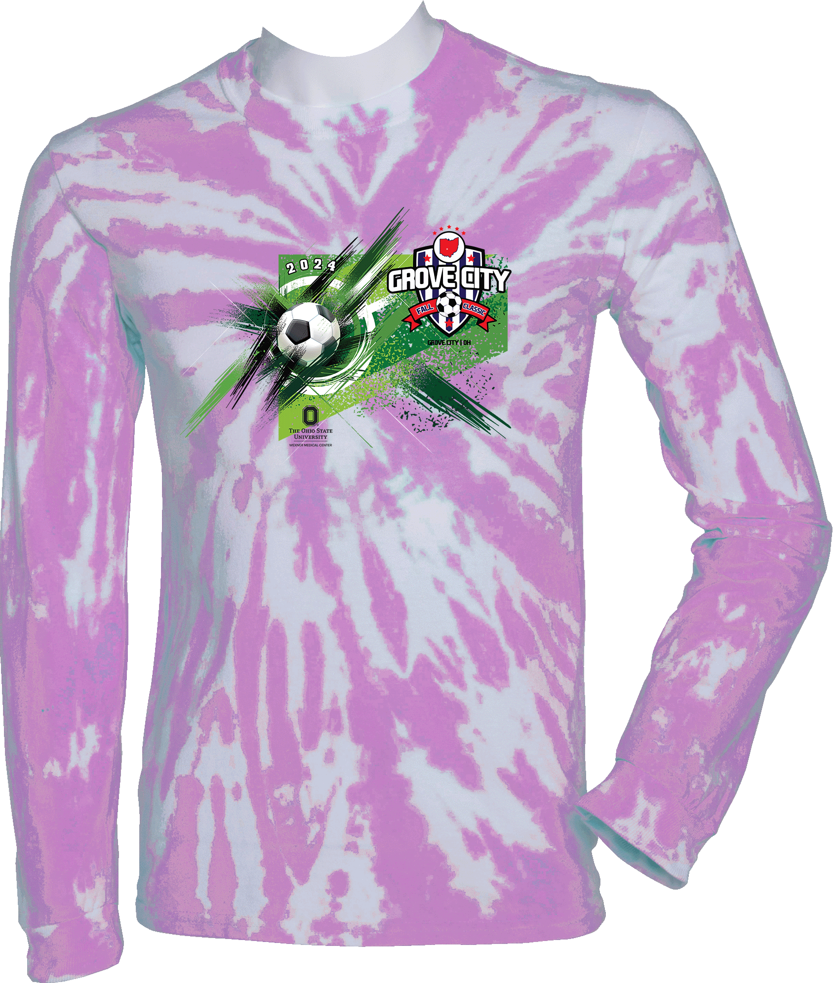 Tie-Dye Long Sleeves - 2024 Grove City Fall Classic