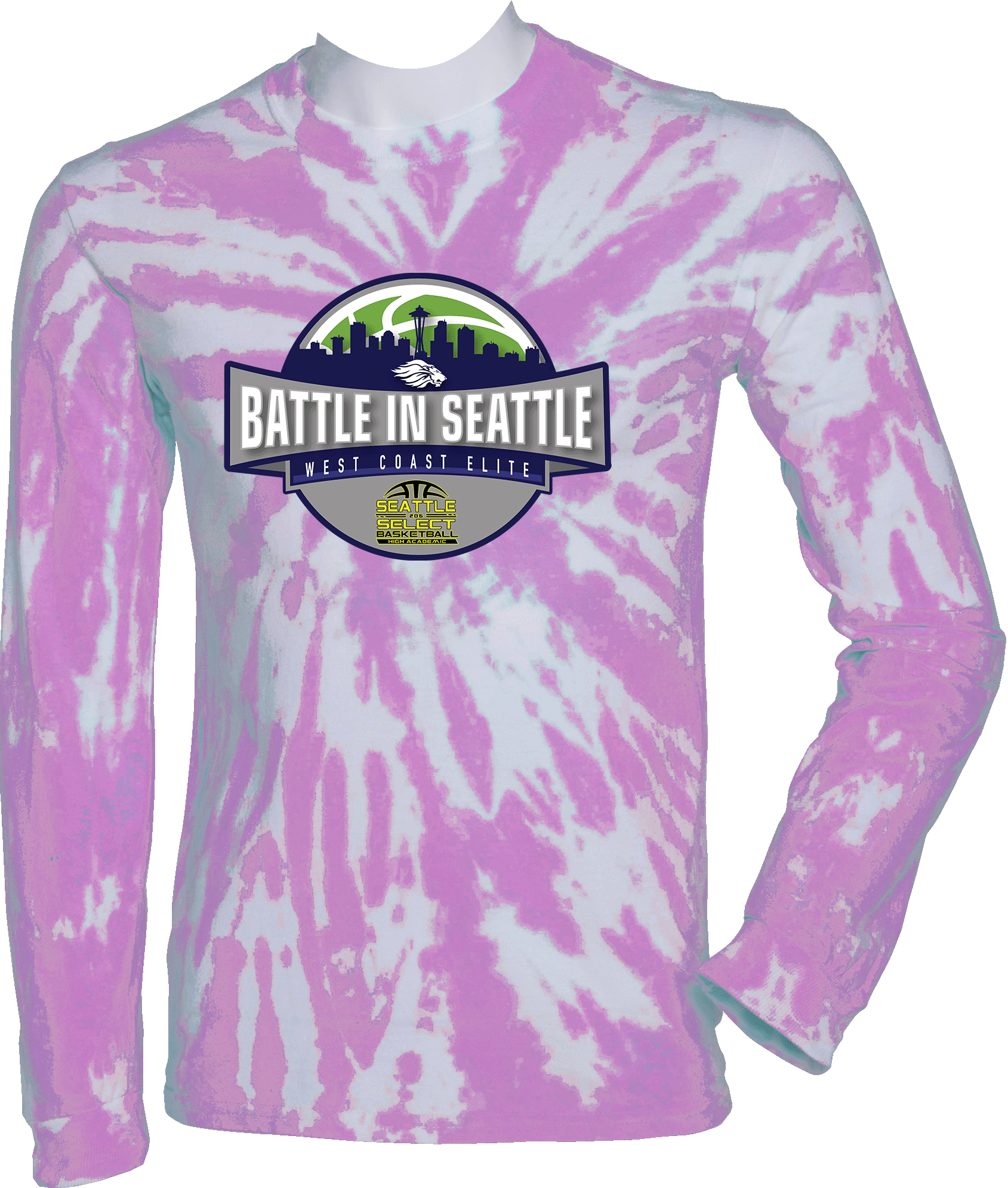 Tie-Dye Long Sleeves - 2024 WCE Battle In Seattle