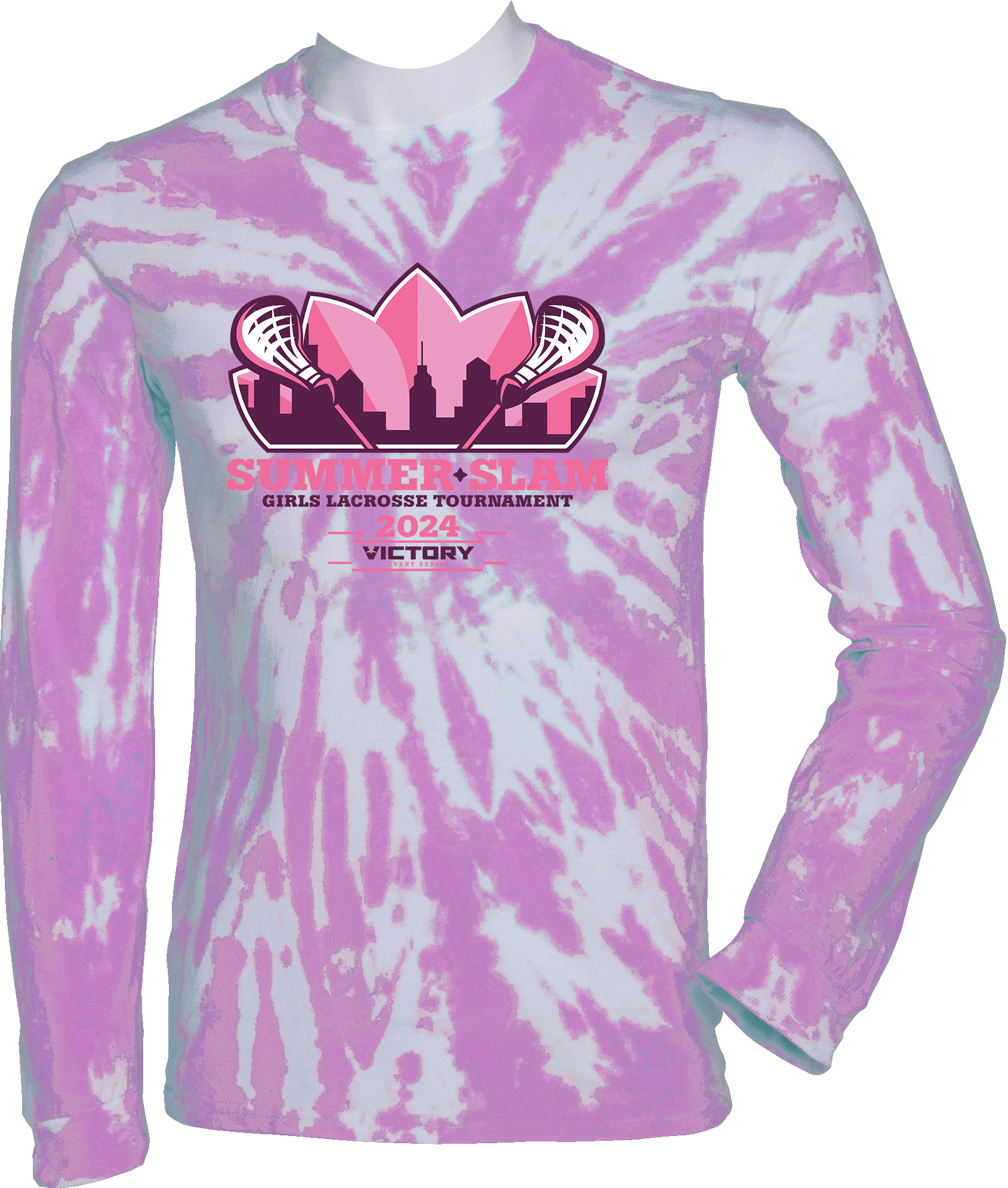 Tie-Dye Long Sleeves - 2024 Girls Summer Slam