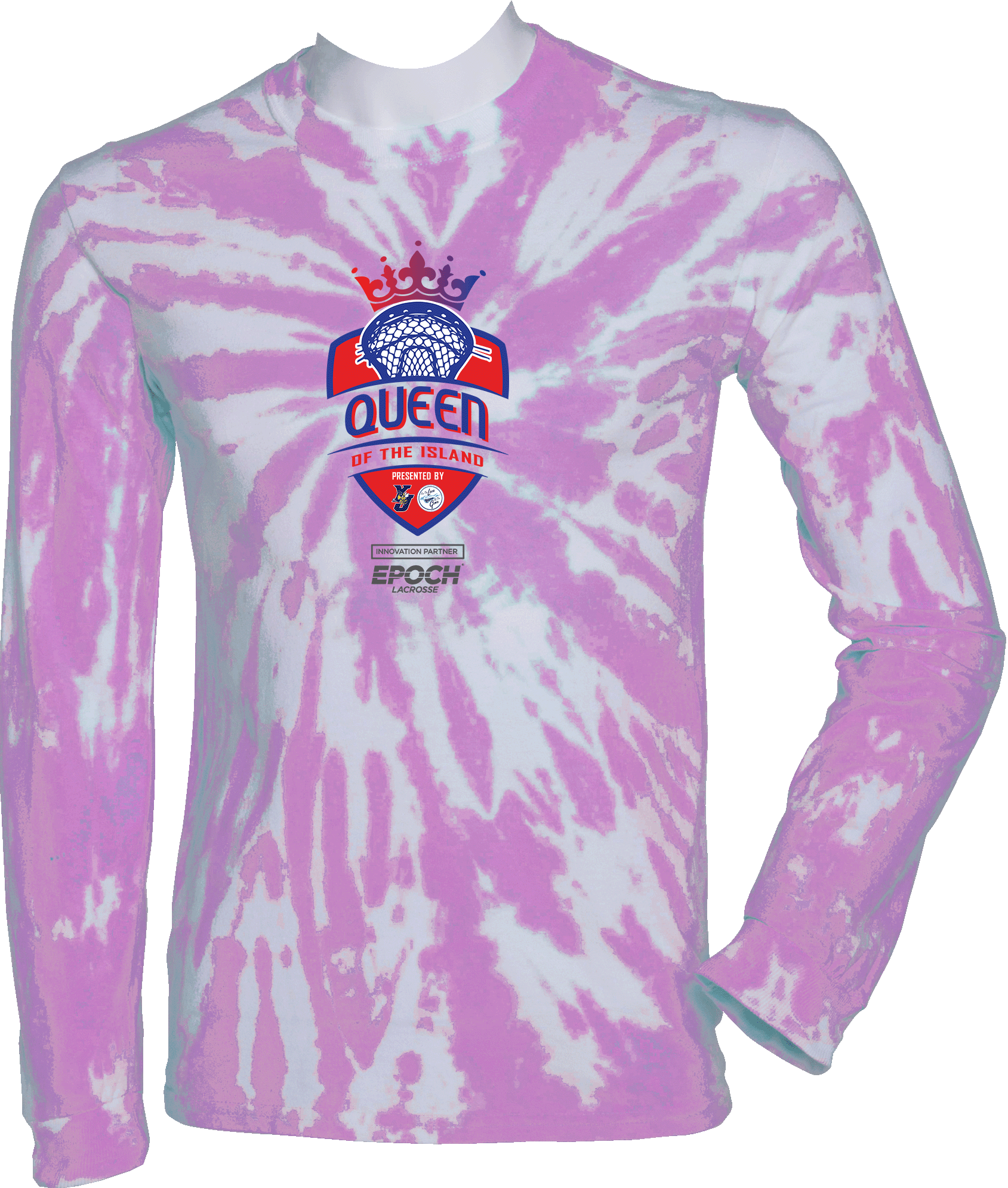 Tie-Dye Long Sleeves - 2024 Queen Of The Island (Fall)