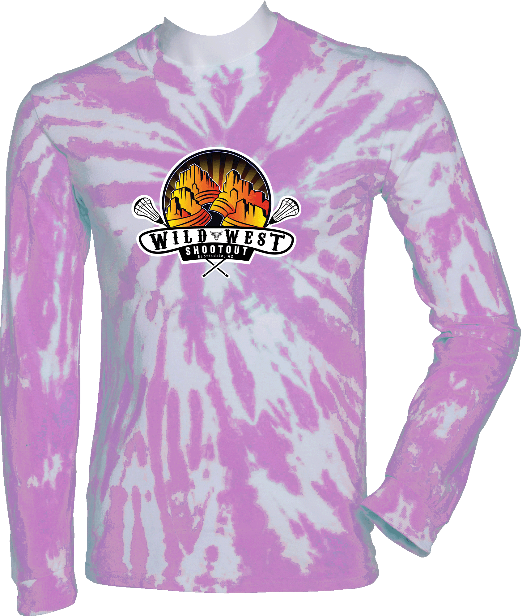 Tie-Dye Long Sleeves - 2024 Wild West Shootout