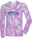 Tie-Dye Long Sleeves - Robotics Is My Sport Dark