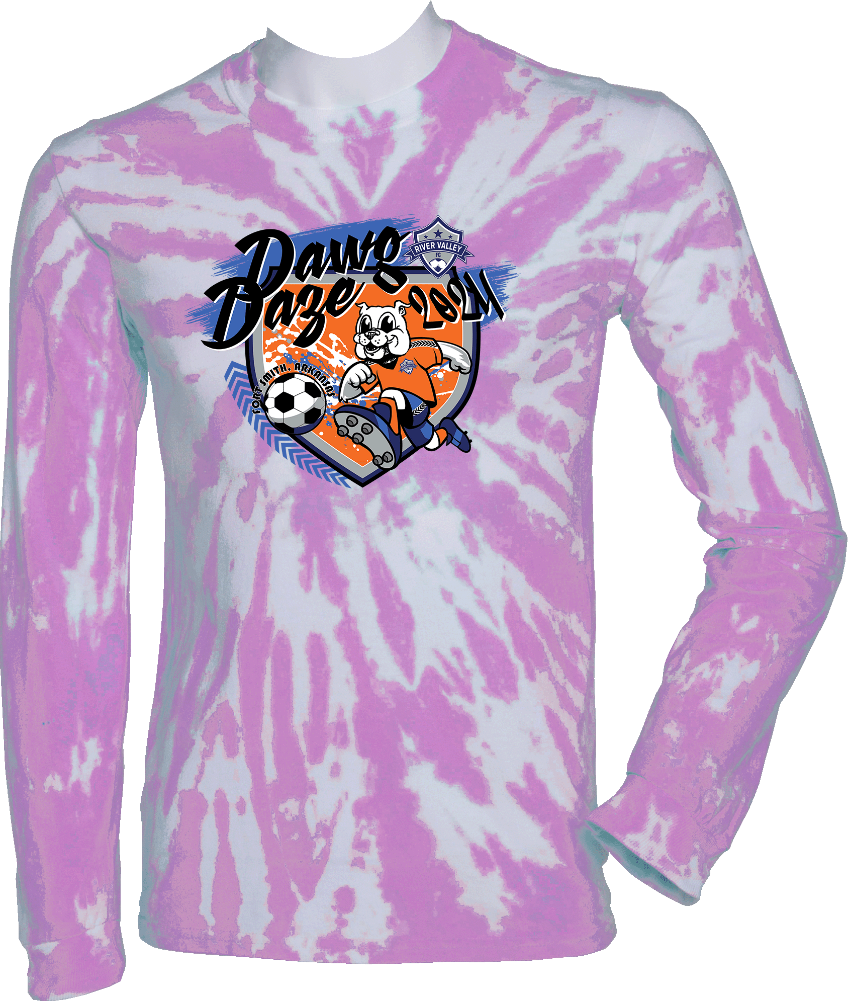 Tie-Dye Long Sleeves - 2024 Dawg Daze