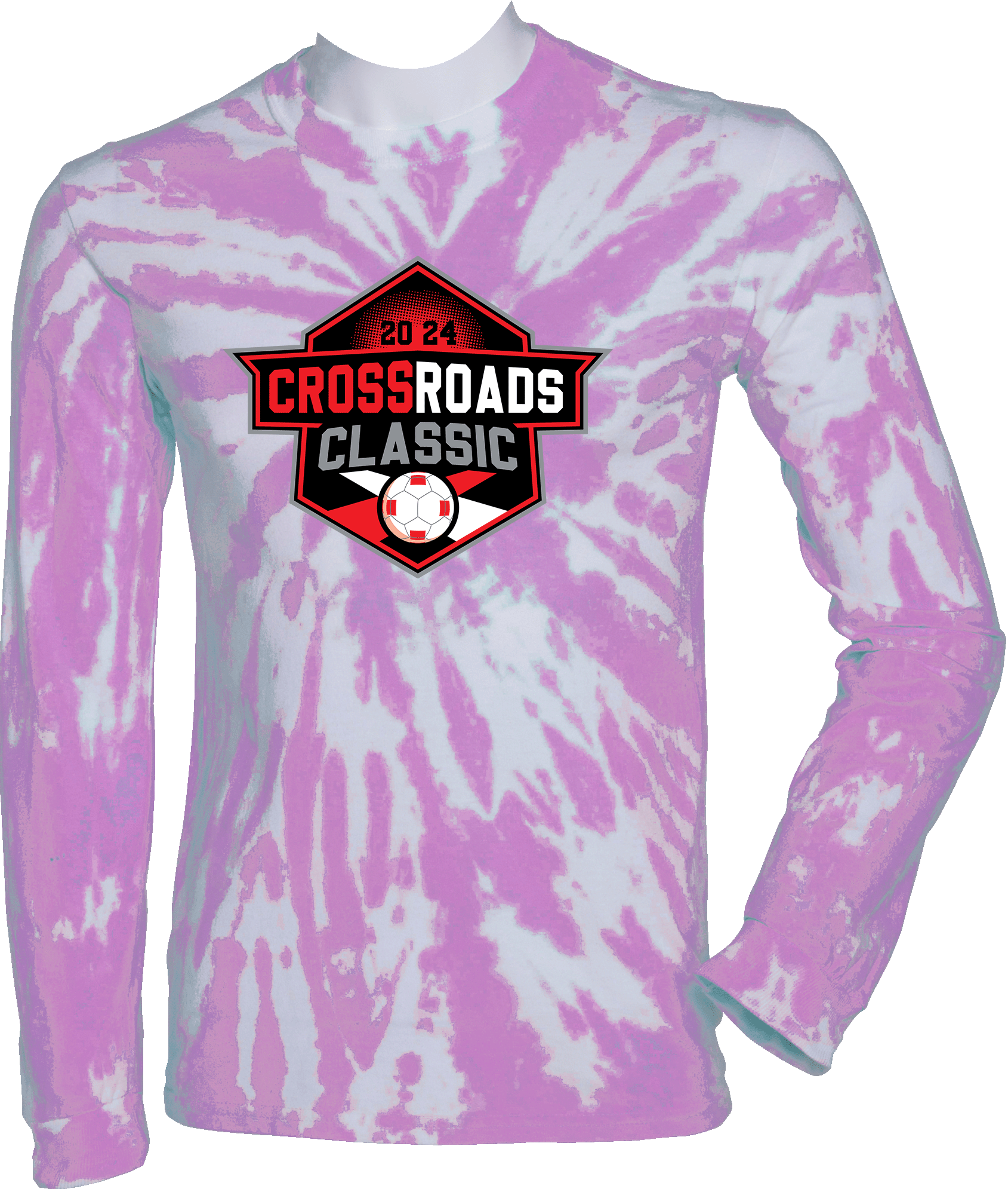 Tie-Dye Long Sleeves - 2024 Crossroads Classic