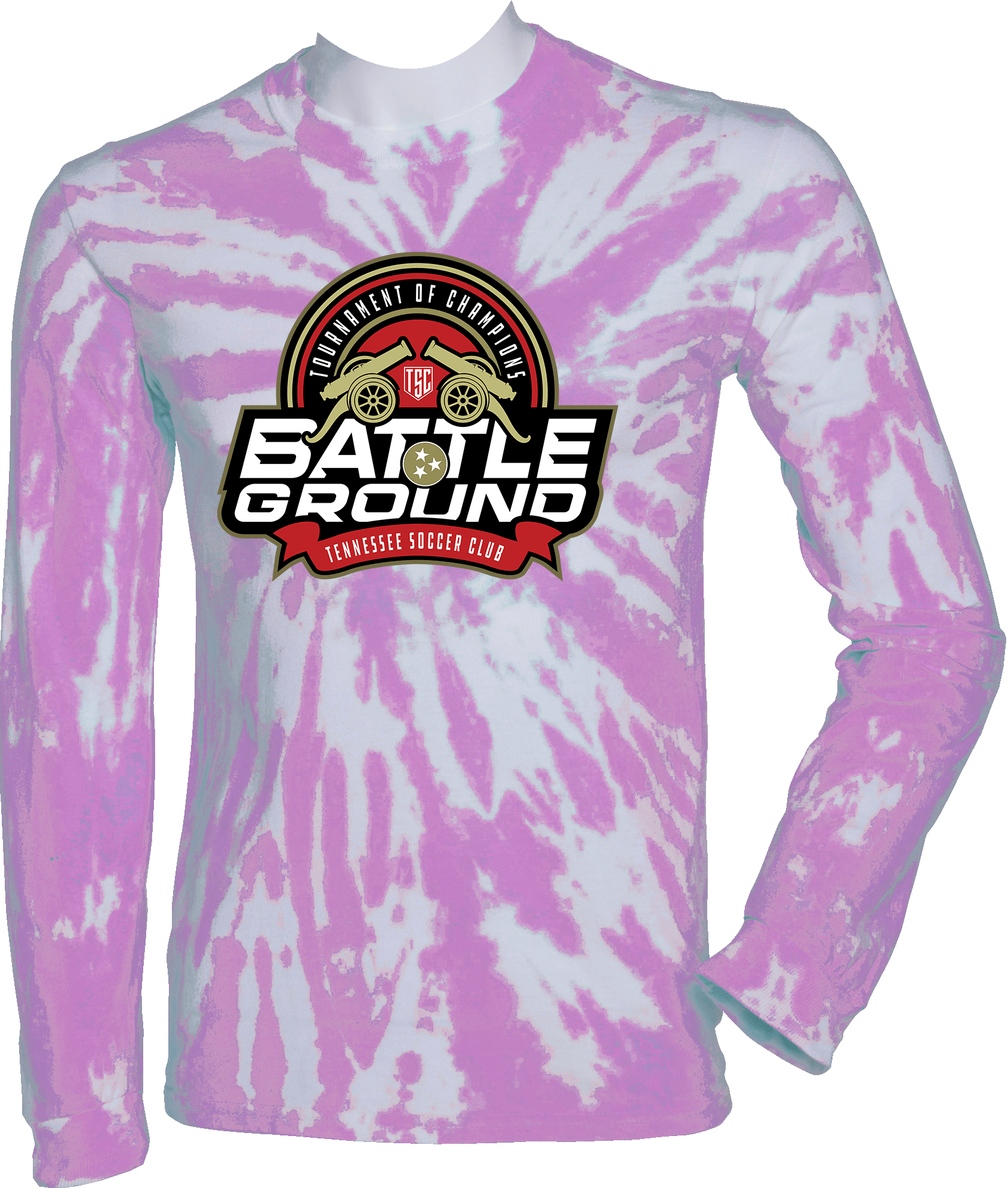 Tie-Dye Long Sleeves - 2024 Battleground TOC