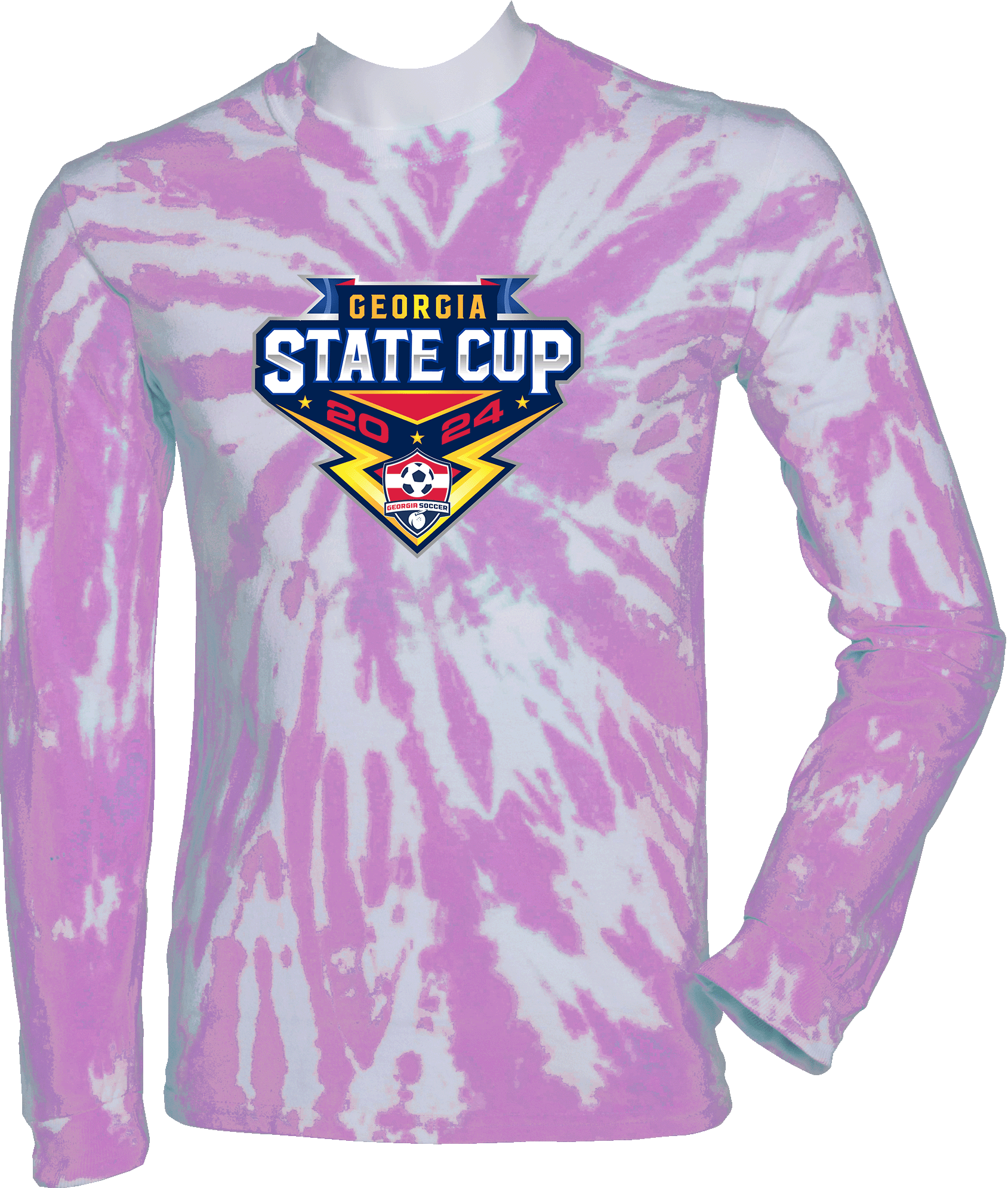 Tie-Dye Long Sleeves - 2024 USYS GA State Cup